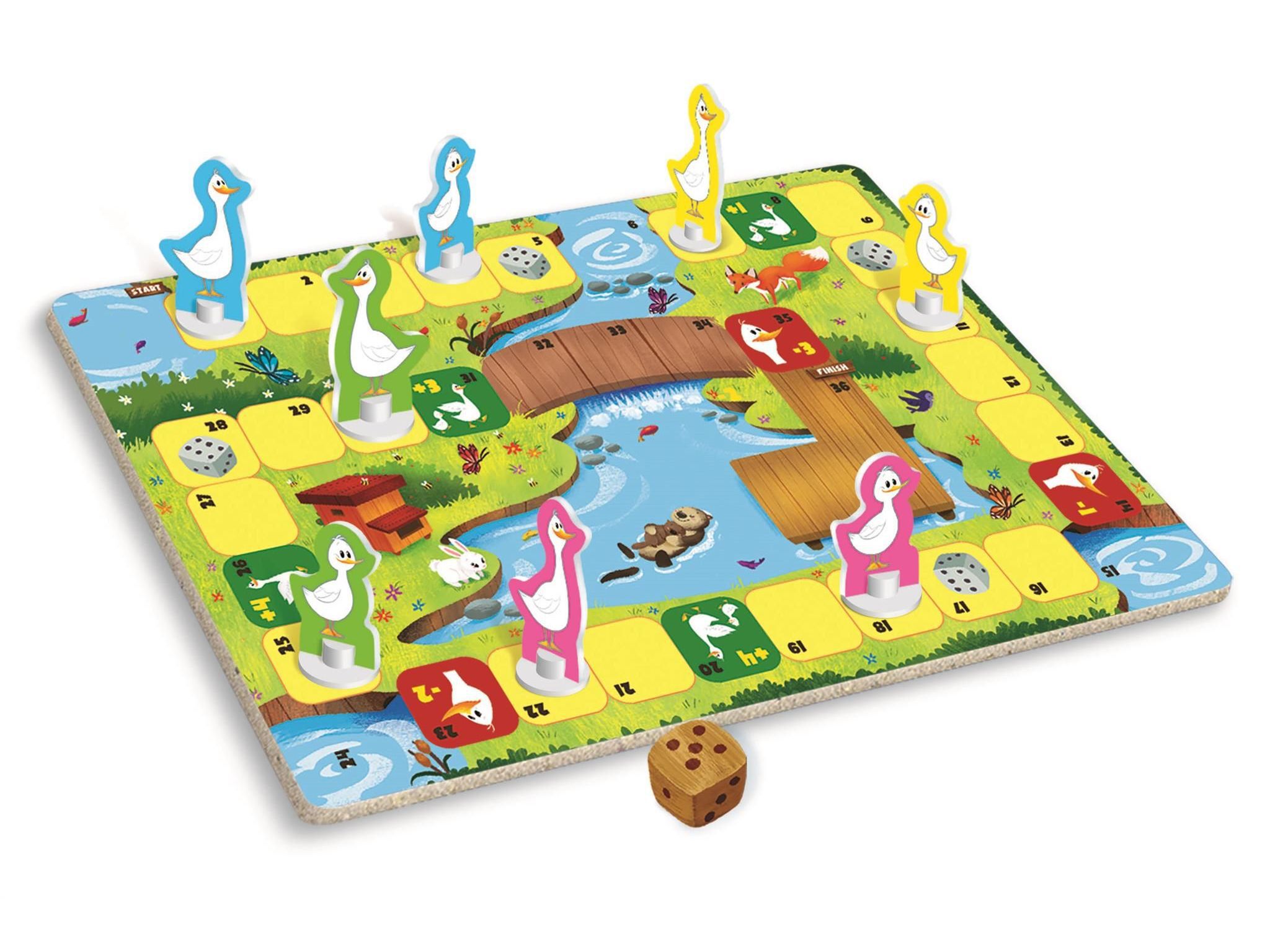 JOGO DOS GANSOS + ORIGAMI CLEMENTONI image number 1