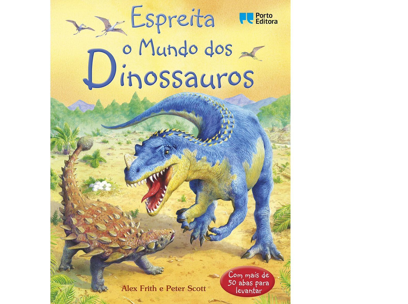 LIVRO ESPREITA O MUNDO DOS DINOSSAUROS image number 0
