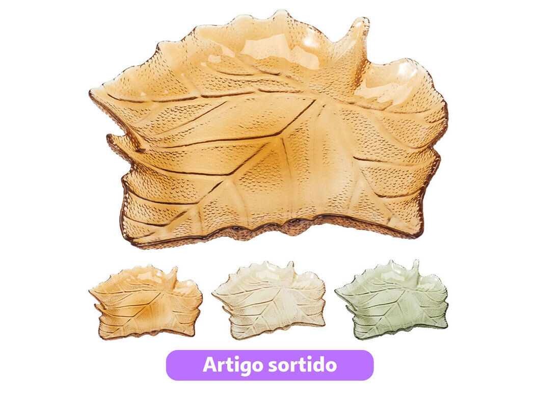 PRATO DECORATIVO 263X255X40MM CORES SORTIDAS