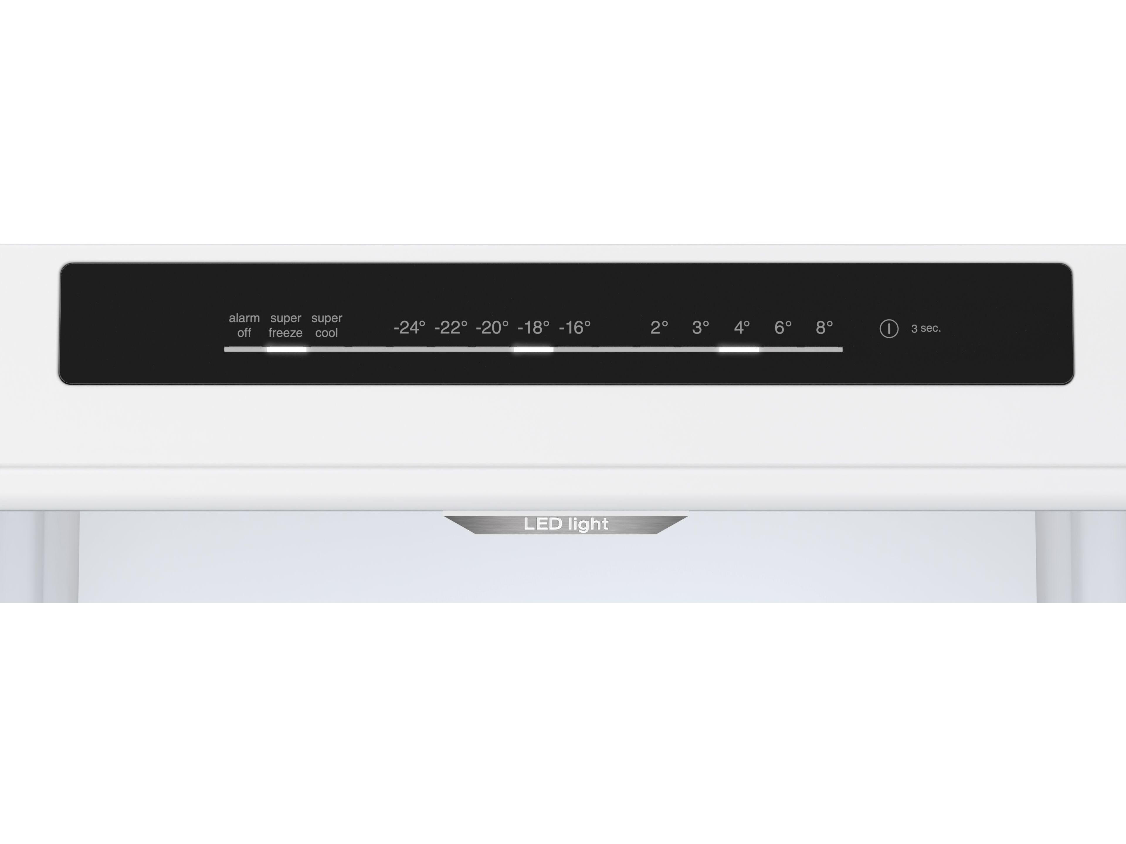 FRIGOR&Iacute;FICO COMBINADO BOSCH KGN39VIBT (NO FROST B 203CM 363L INOX ) image number 2