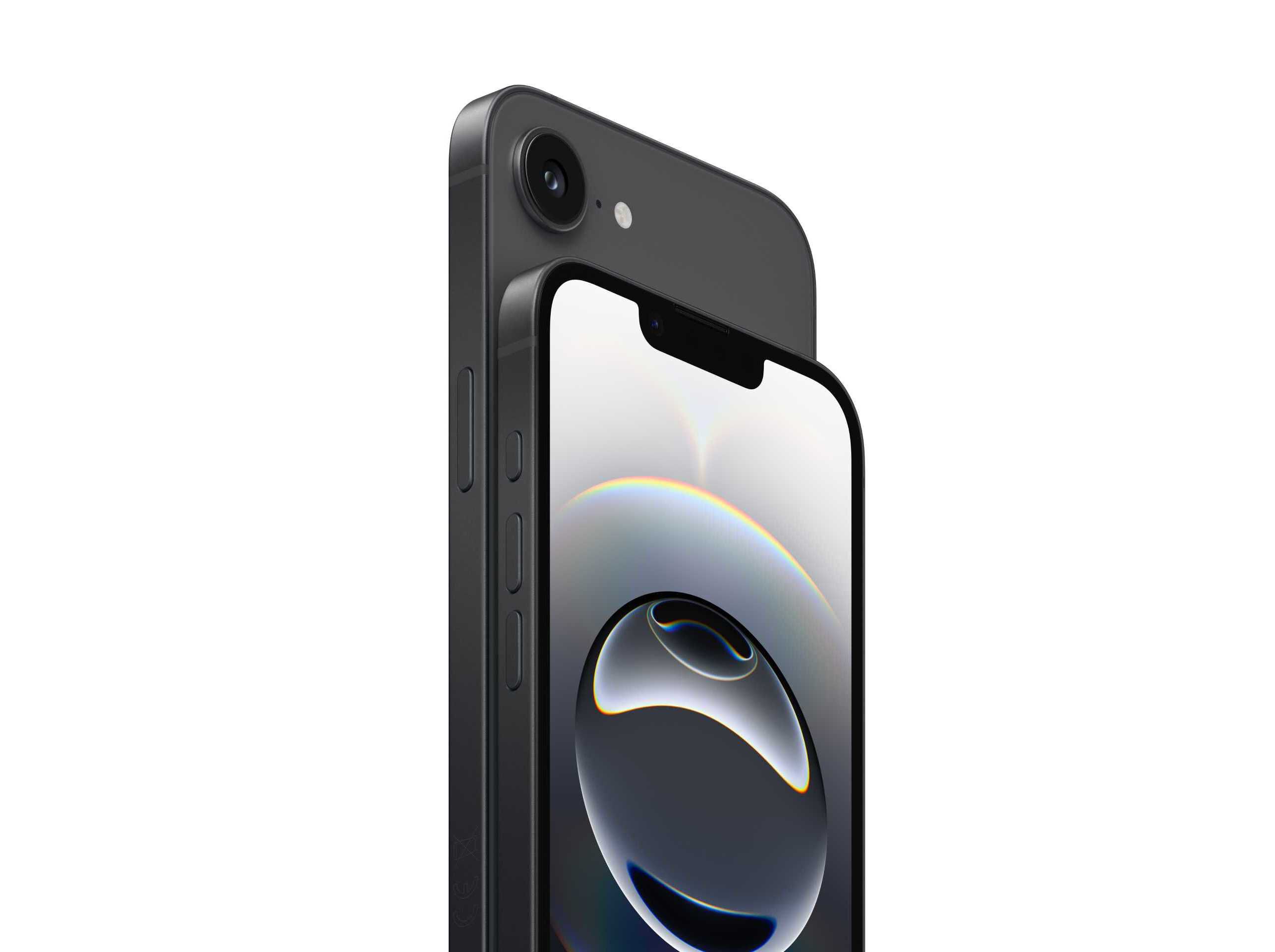 IPHONE 16E APPLE 128GB PRETO image number 1