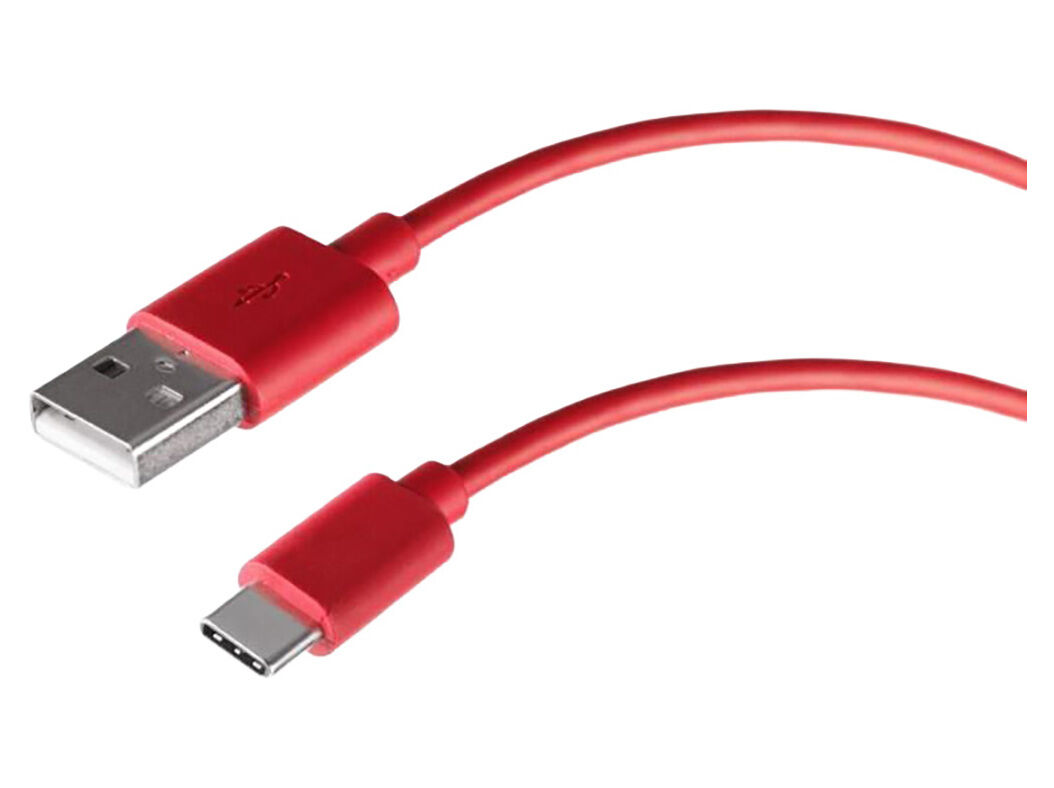 CABO CARREGAMENTO QILIVE USB PARA USB-C VERMELHO image number 0