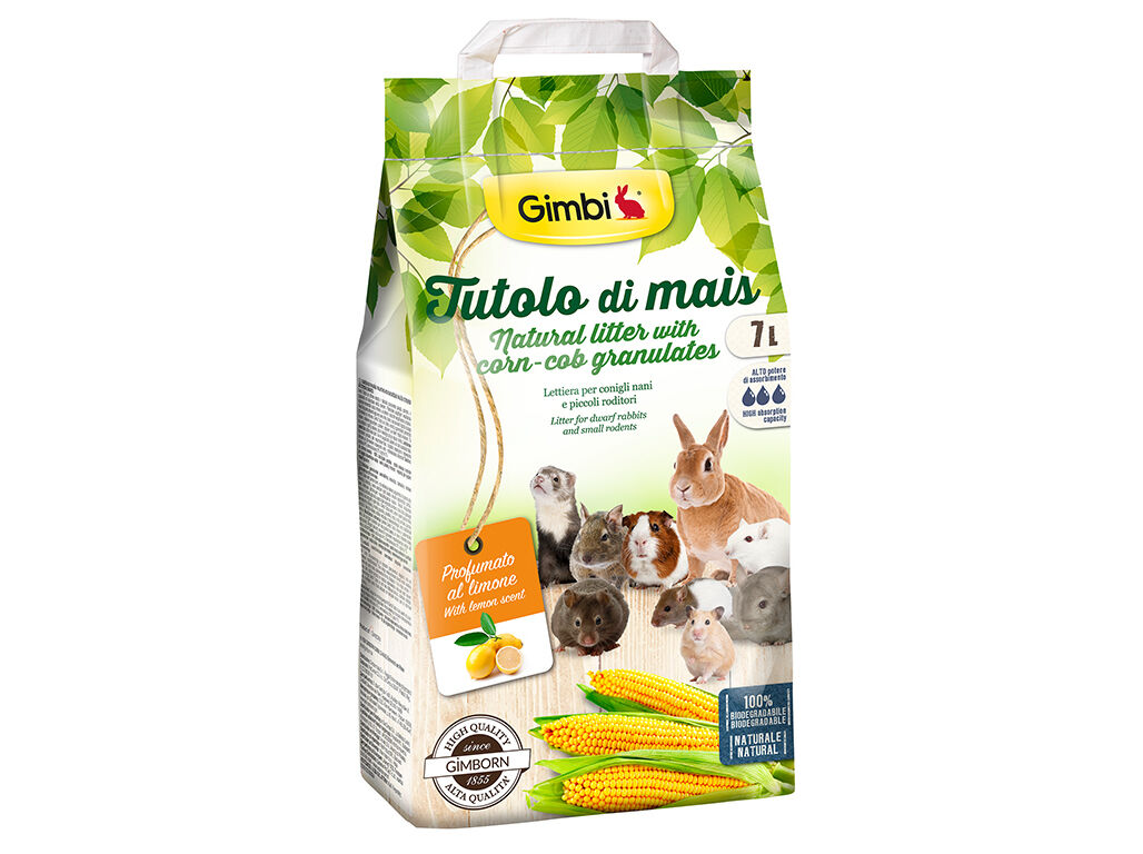 ABSORVENTE NATURAL GIMBORN CAROLO DE MILHO 7L image number 1