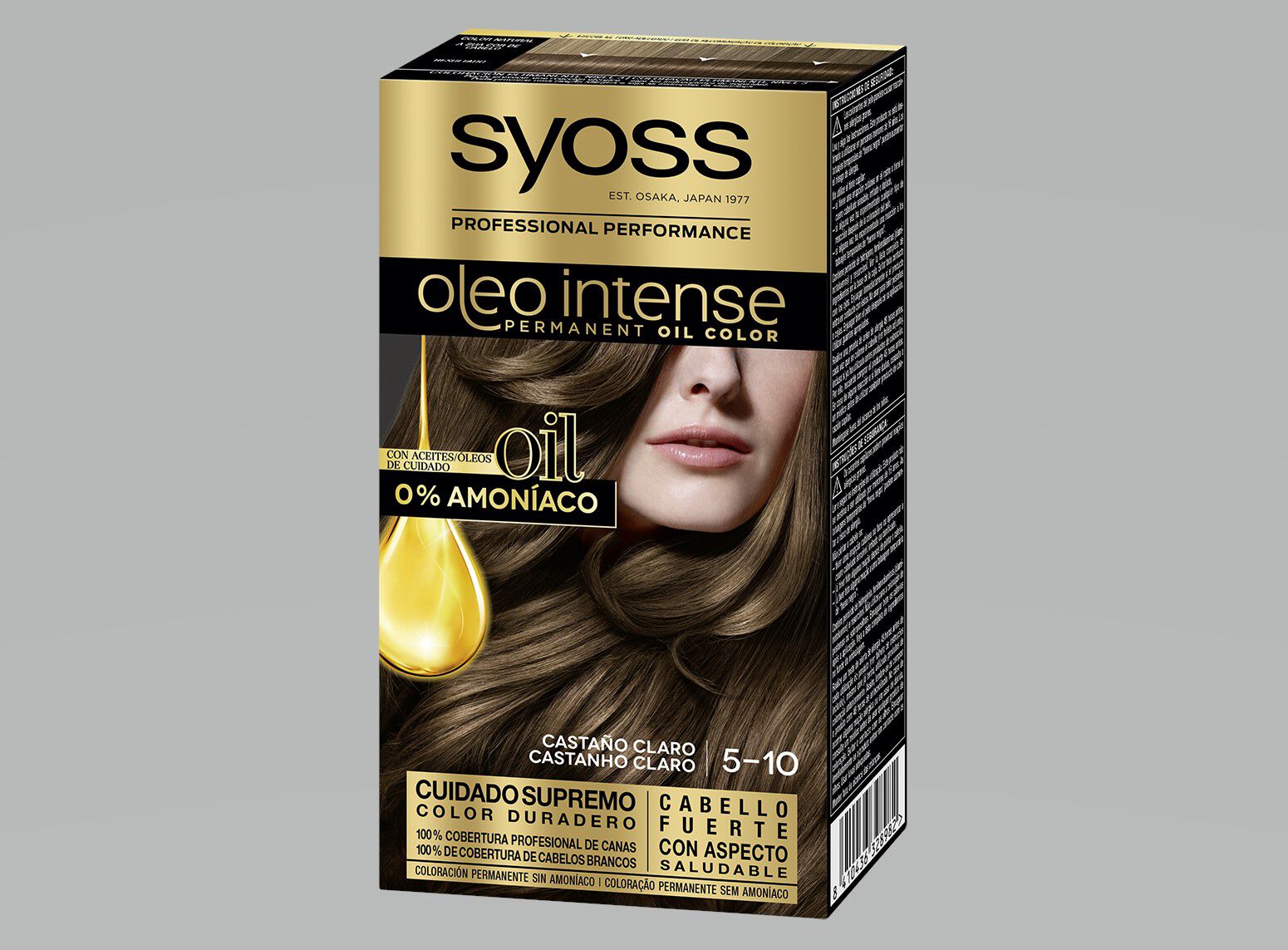 COLORA&Ccedil;&Atilde;O SYOSS &Oacute;LEO INTENSE 5-10 CASTANHOCLARO image number 1