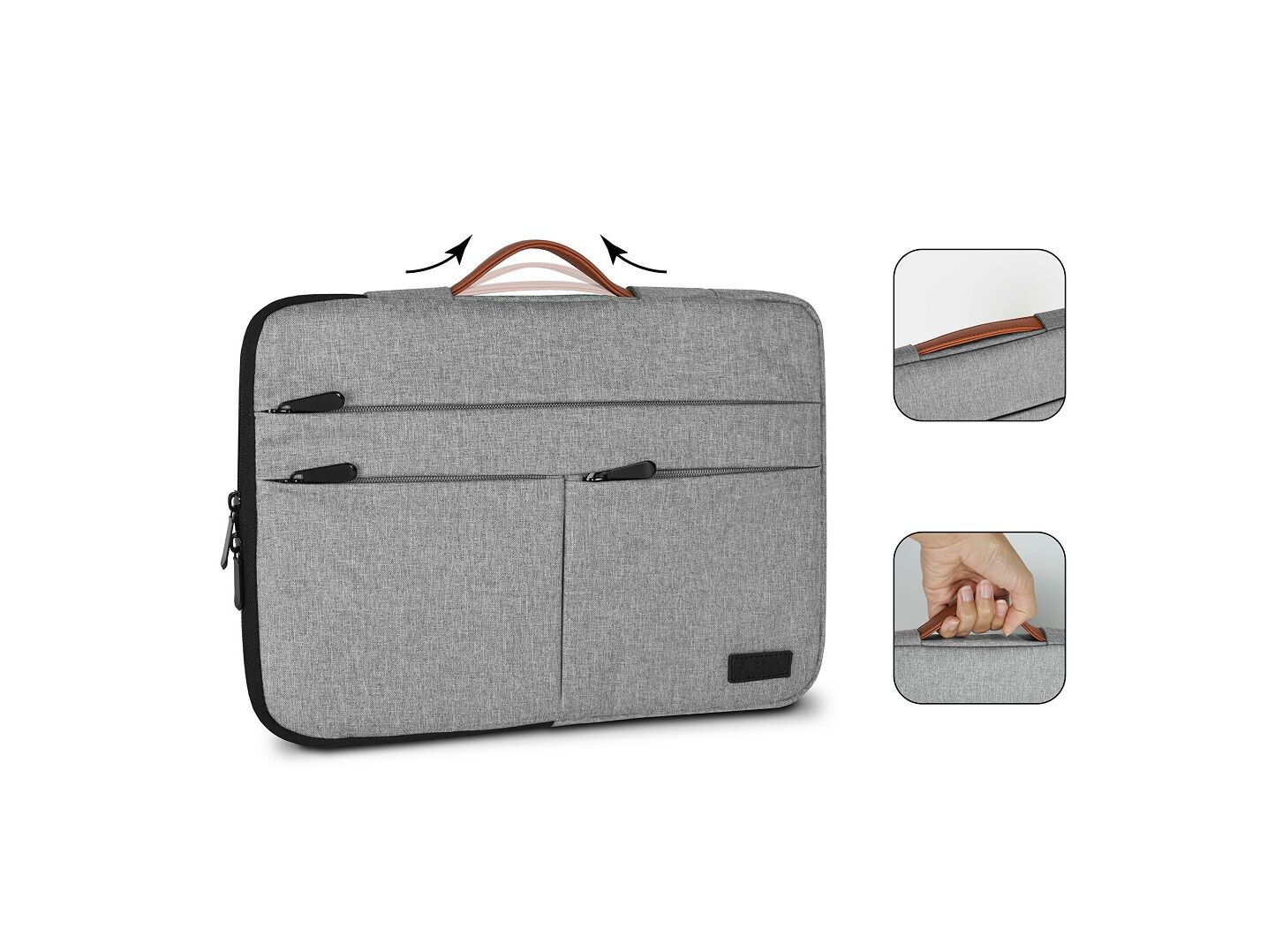 MALA PARA PC SUBBLIM SLEEVE 13.3-14'' CINZA image number 1