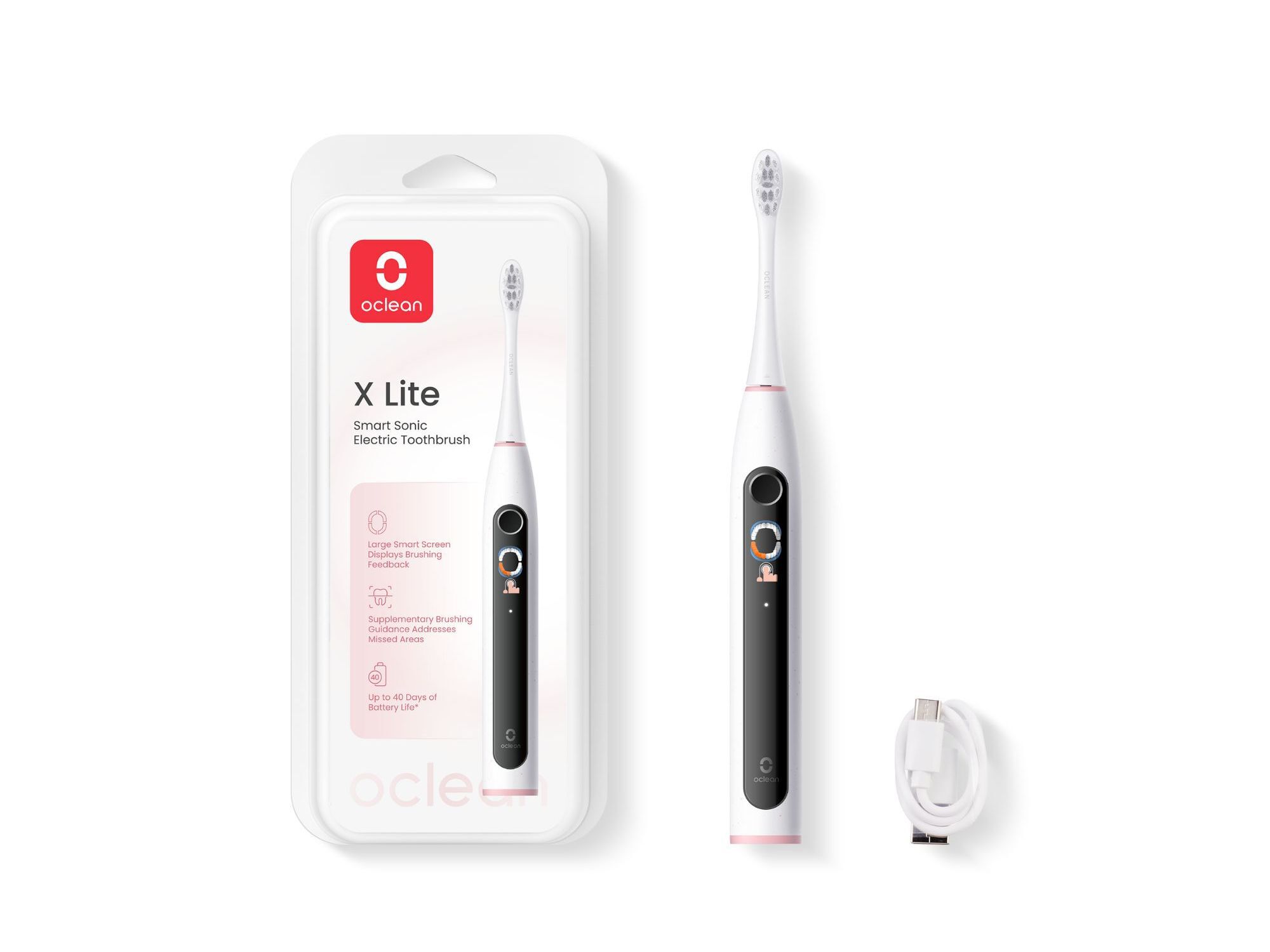 ESCOVA S&Oacute;NICA OCLEAN X LITE CINZA image number 0