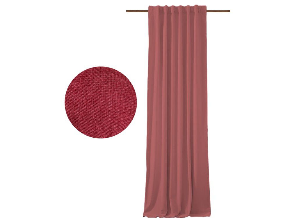 CORTINADO KELLY BORDEAUX 140X240 CM