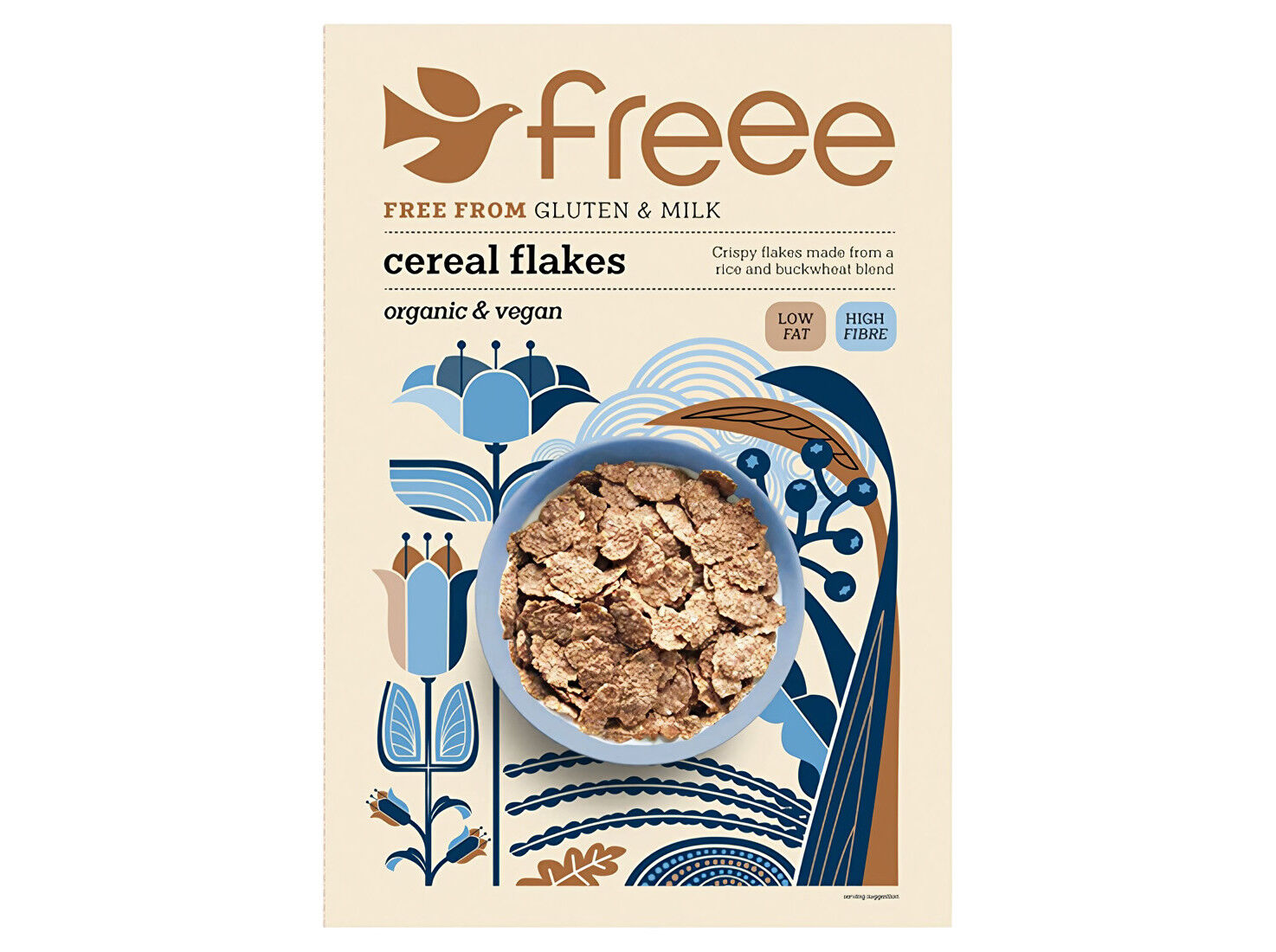 FLOCOS CEREAIS BIO DOVES FARM S/ GL&Uacute;TEN 375G image number 0