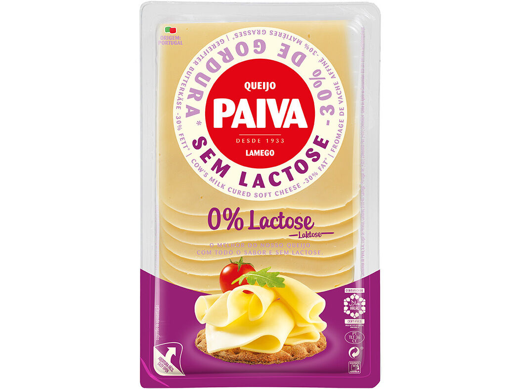 QUEIJO FLAMENGO PAIVA SEM LACTOSE FATIAS 150G
