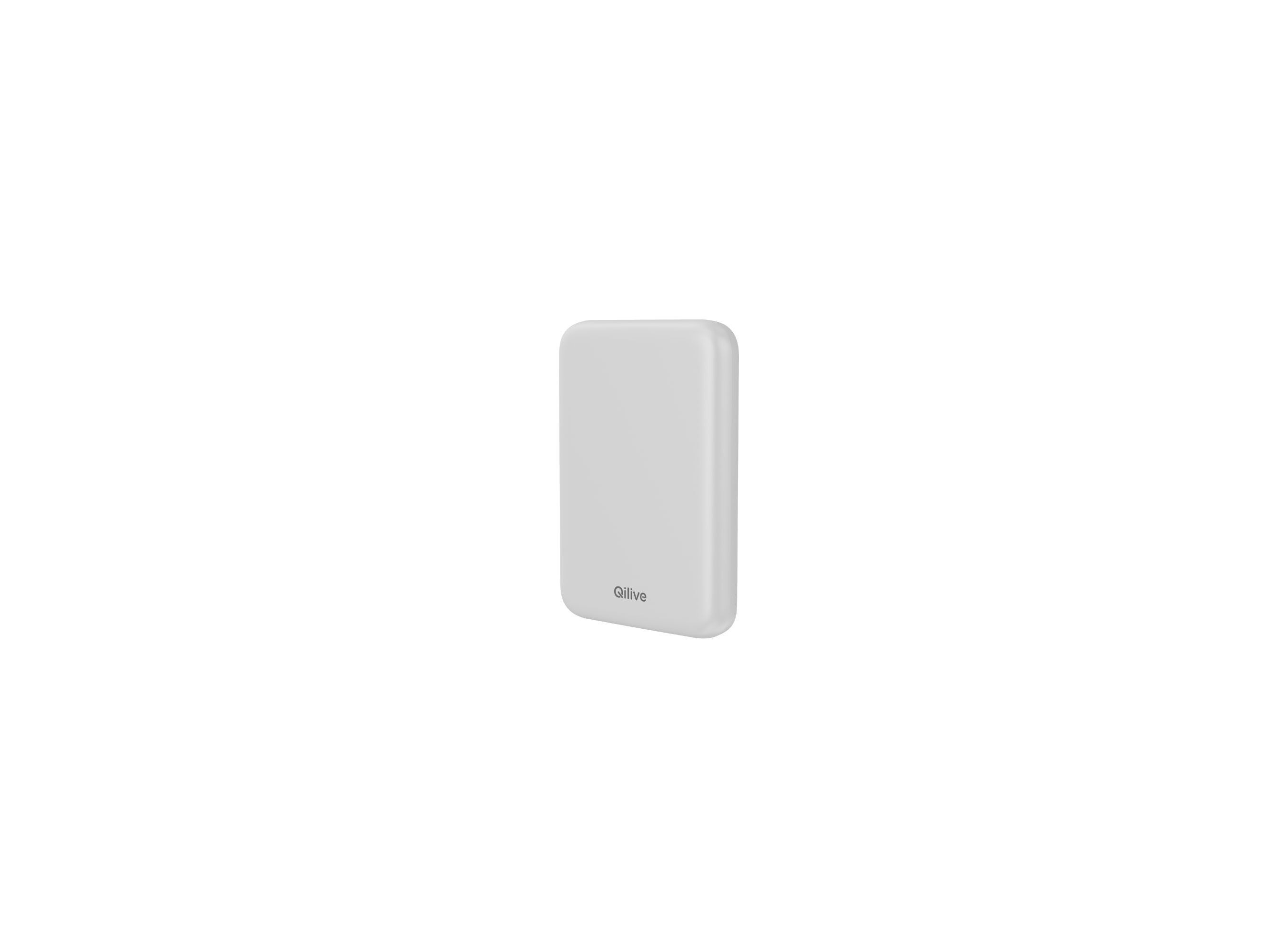 POWERBANK MAGNETICO QILIVE 600137893 5000MAH BRANCO