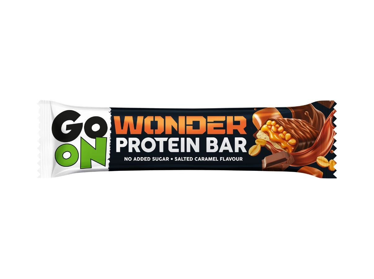 BARRAS PROTEINA SANTE GO ON CARAMELO SALGADO 45GR image number 0