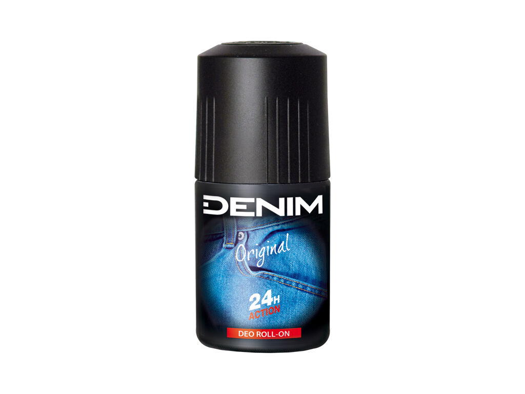 Denim Desodorizante Roll-On Original, 50 ml