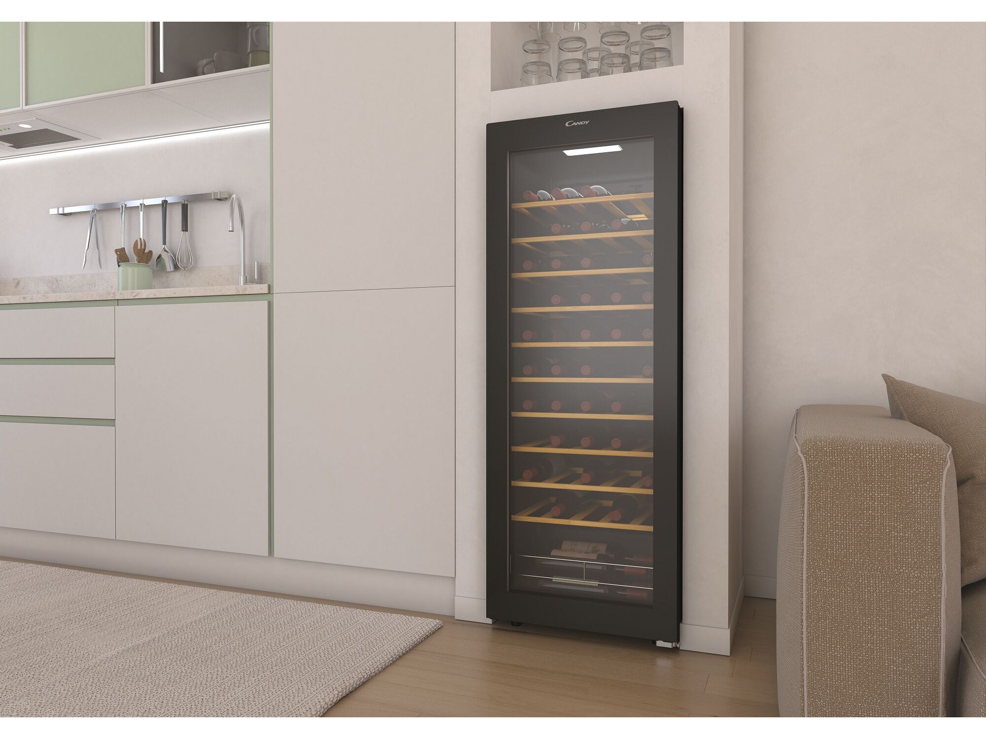 CAVE DE VINHOS CANDY CWC058 G 58 GARRAFAS image number 8