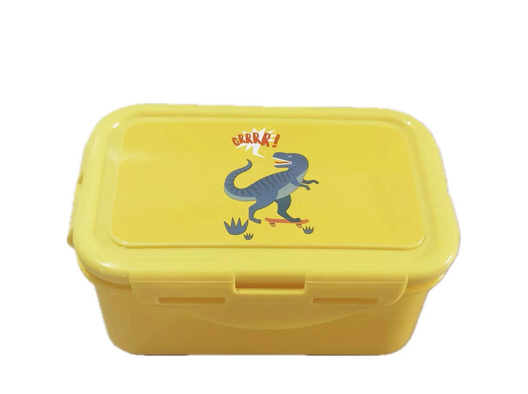 CAIXA PARA SNACKS ACTUEL INFANTIL AMARELO 0.6L image number 0