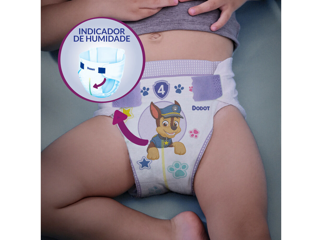 FRALDAS DODOT ACTIVITY T3 6-10KG 168 UN (BOX XXL) image number 5