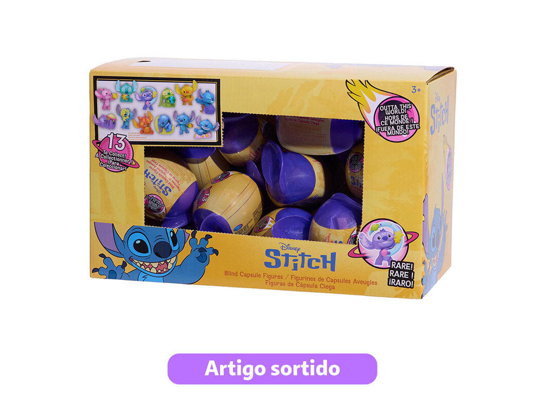 C&Aacute;PSULAS STITCH COLECION&Aacute;VEIS MODELOS SORTIDOS image number 0