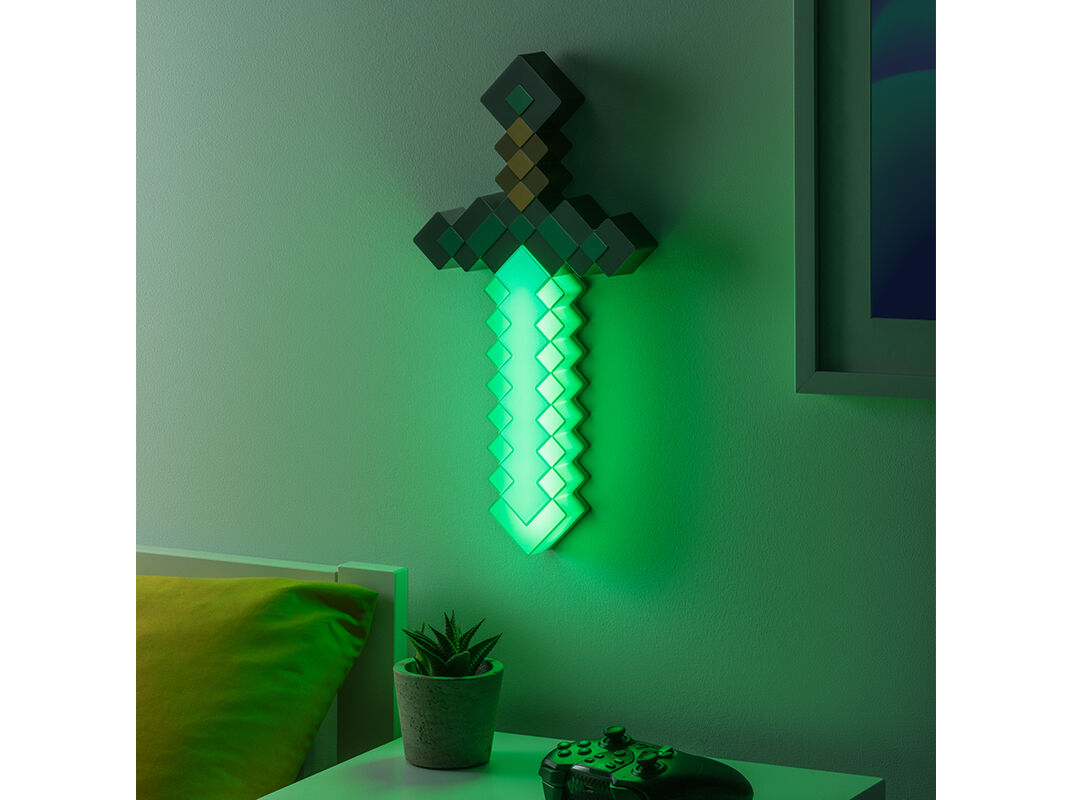 CANDEEIRO MINECRAFT ESPADA image number 1