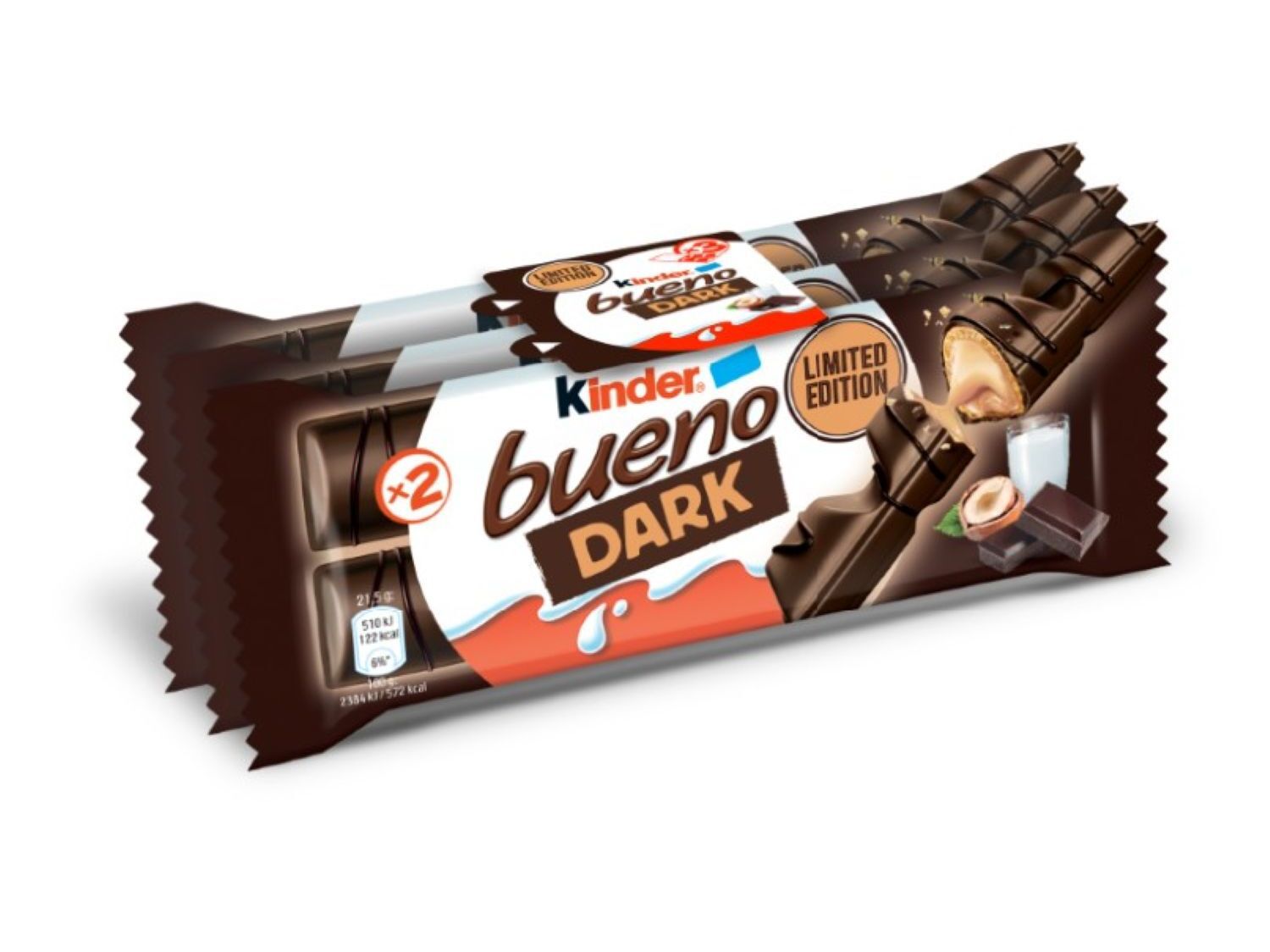 SNACK KINDER BUENO DARK T2X3 image number 1