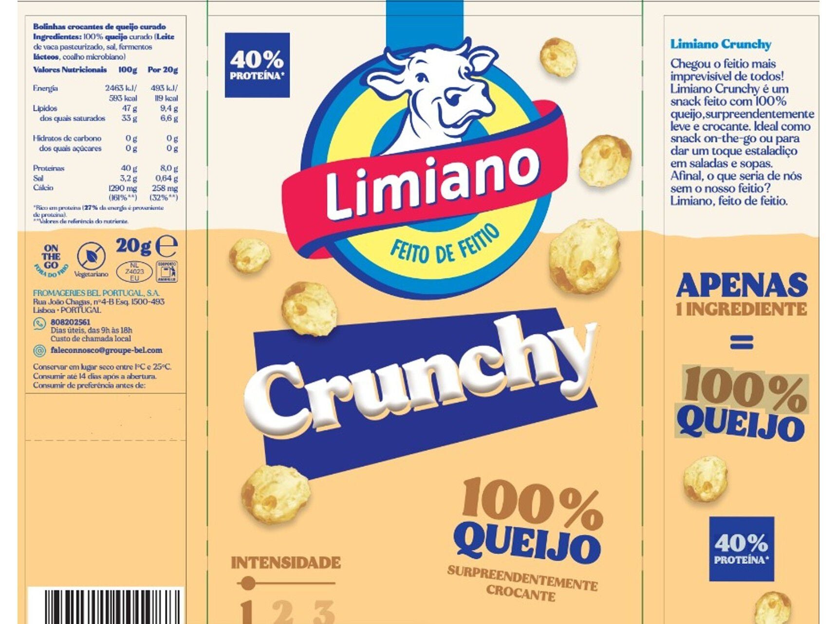 QUEIJO LIMIANO CRUNCHY 1 20G image number 1