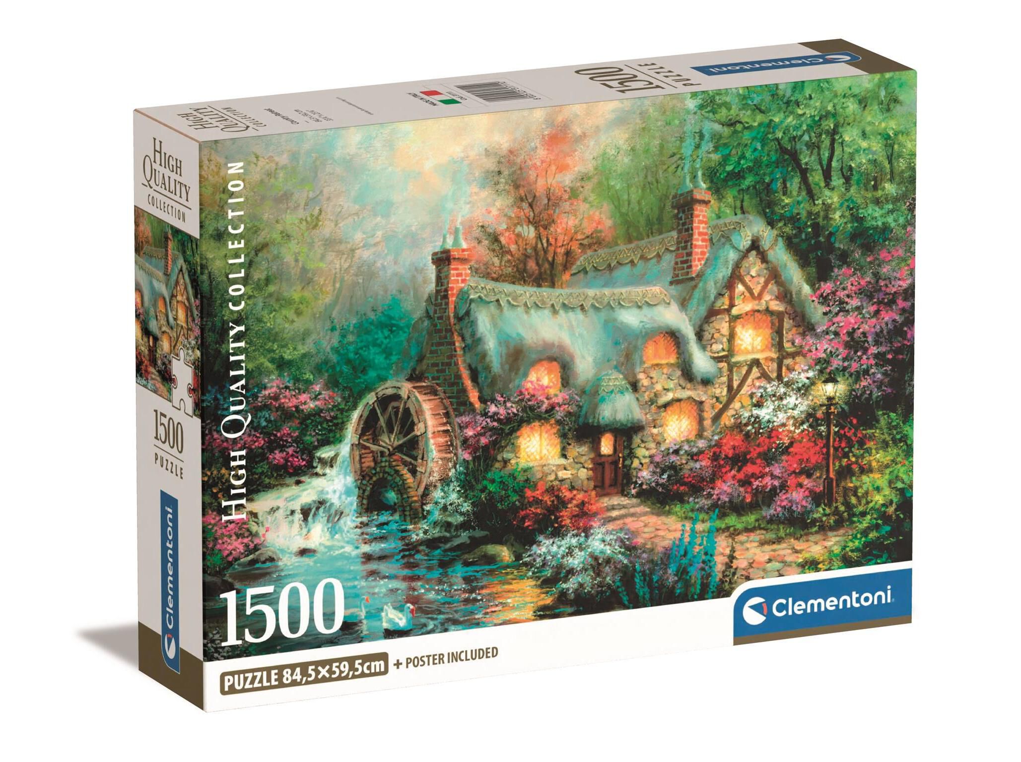 PUZZLE CLEMENTONI COUNTRY RETREAT 1500 PE&Ccedil;AS image number 0