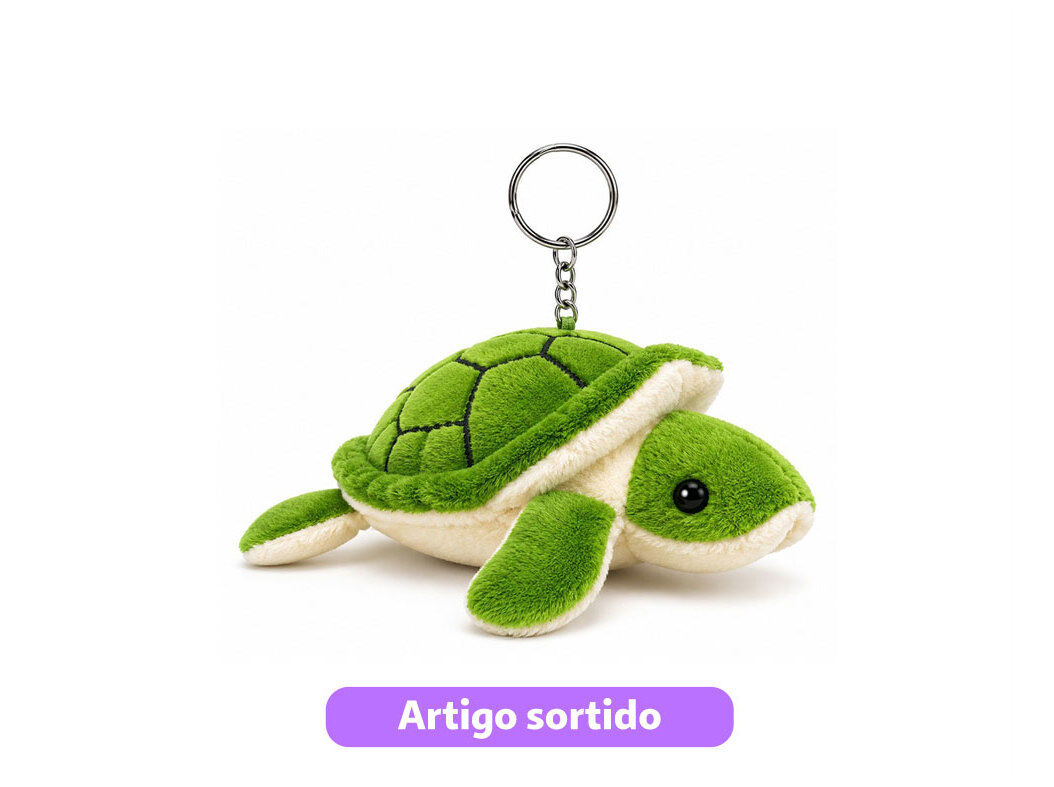PORTA-CHAVES TOPBRANDS ANIMAIS MARINHOS MODELOS SORTIDOS