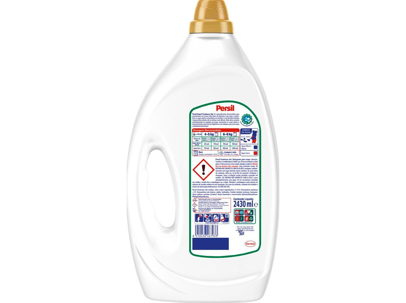 DETERGENTE MAQUINA ROUPA L&Atilde;QUIDO PERSIL EXPERT FRESHNESS 54D image number 1