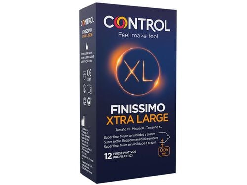 Preservativos Finissimo Original XL Control 12 unid image number 0