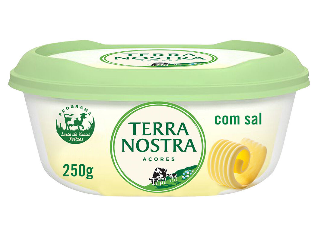 MANTEIGA TERRA NOSTRA COM SAL 250G image number 0