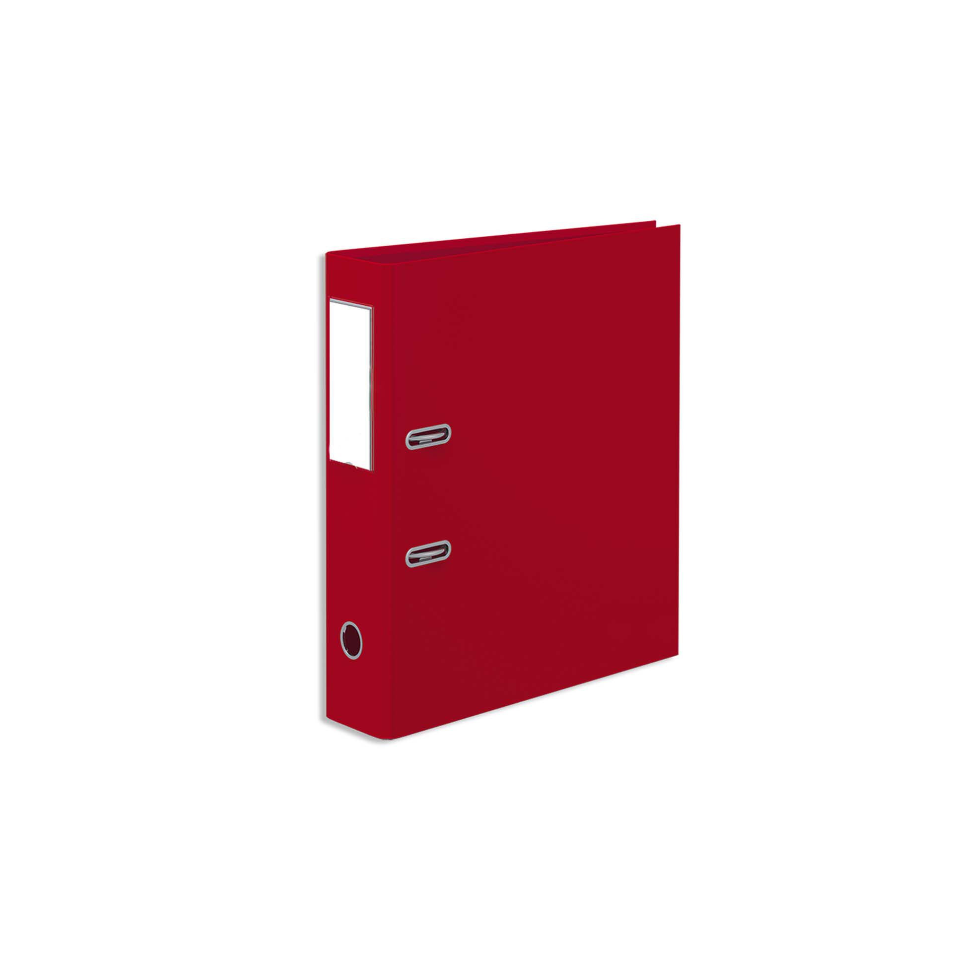 PASTA ARQUIVO A4 OFFSET LOMBADA LARGA VERMELHO