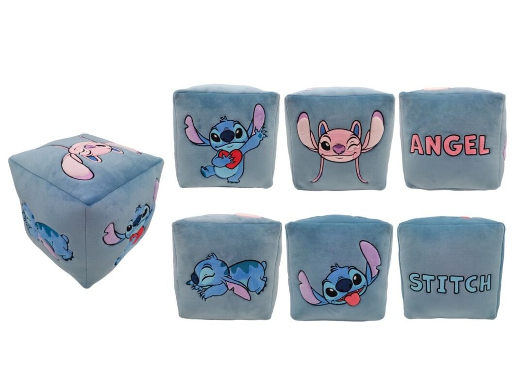 ALMOFADA CUBO STITCH & ANGEL image number 0