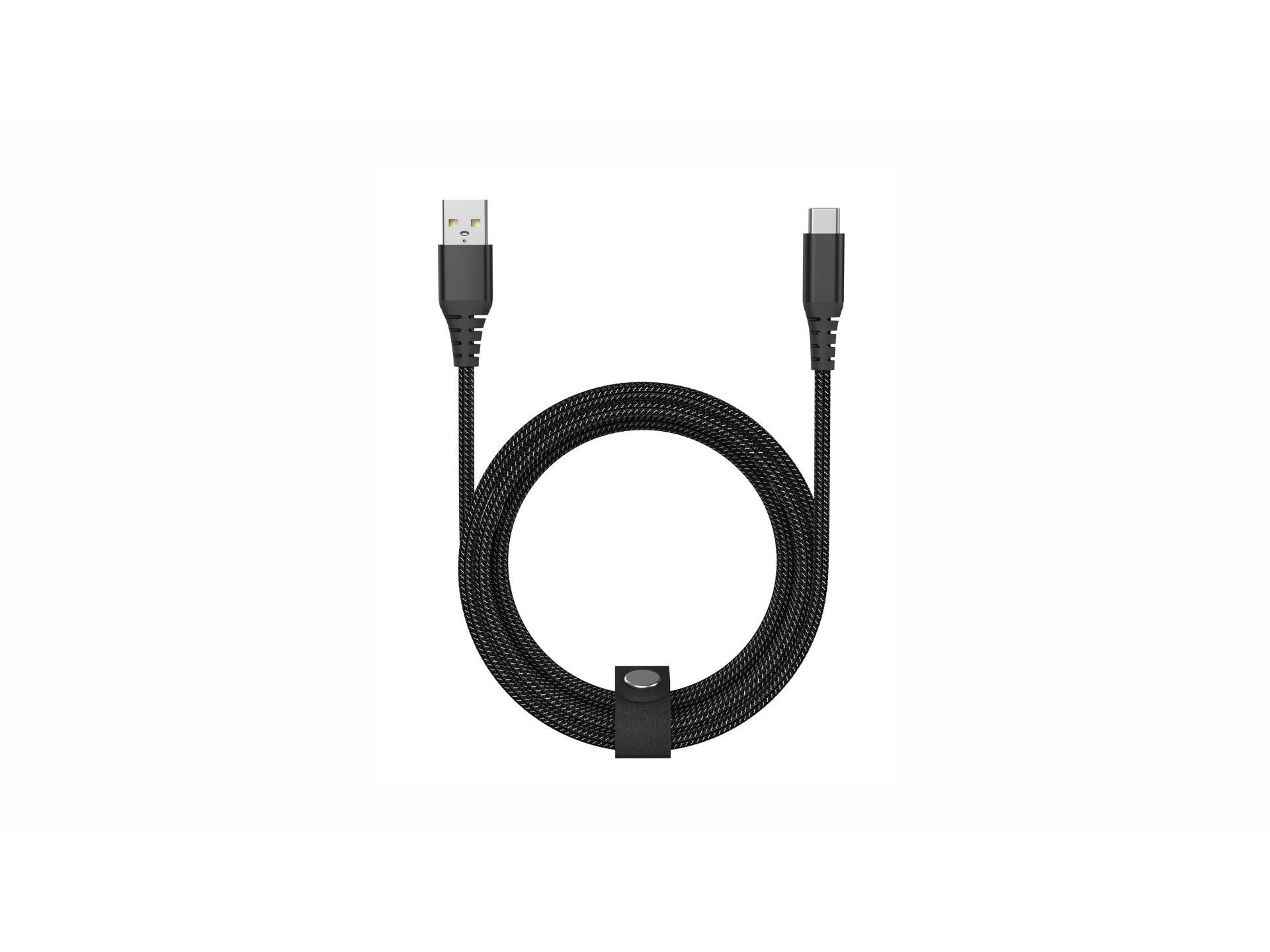 CABO USBA TO USBC QILIVE 600183163 PRETO 1.5M 3A image number 0