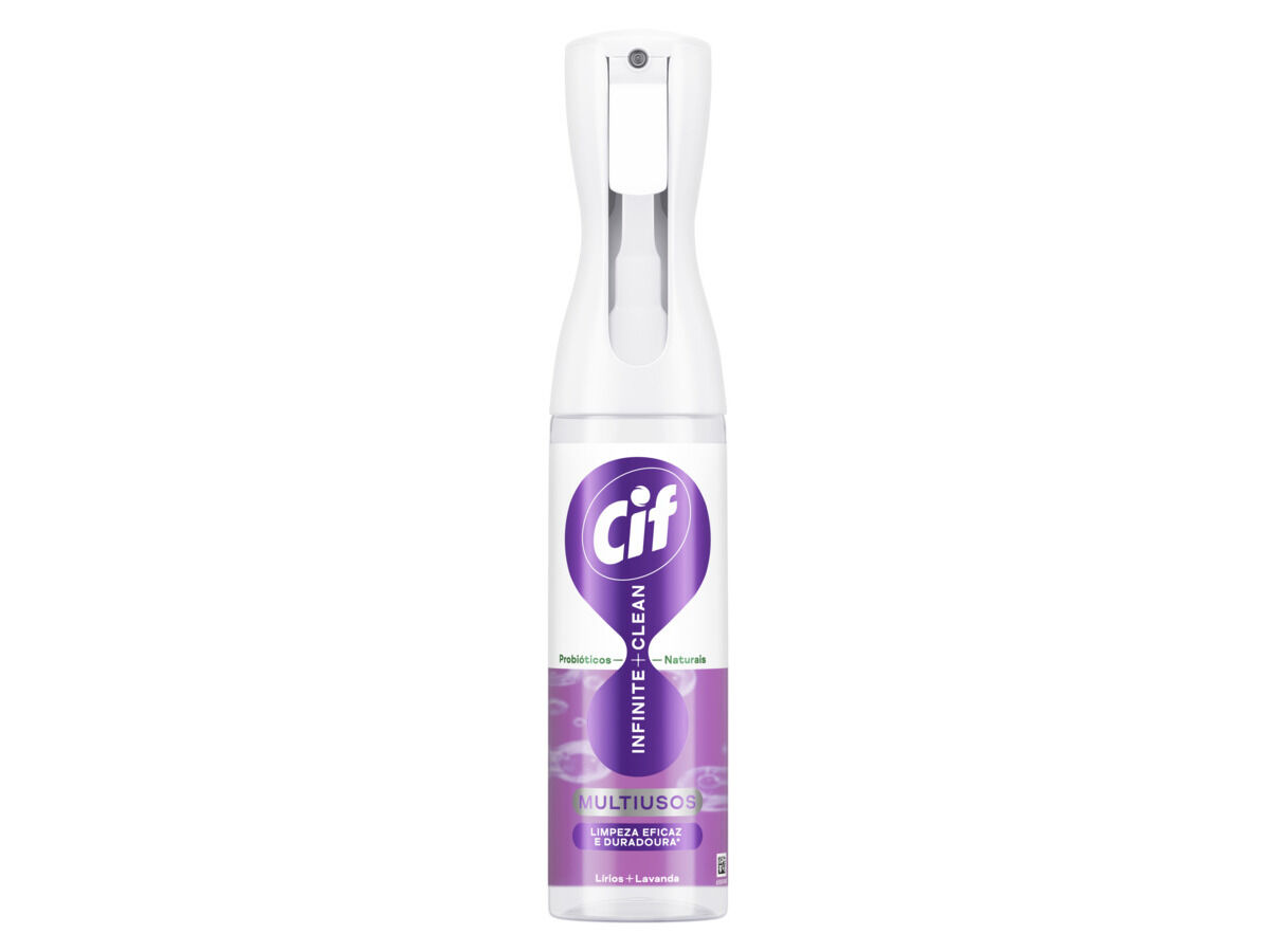 LIMP. MULTISUPERF&Iacute;CIES CIF INFINITE CLEAN LAVANDA 280ML image number 0