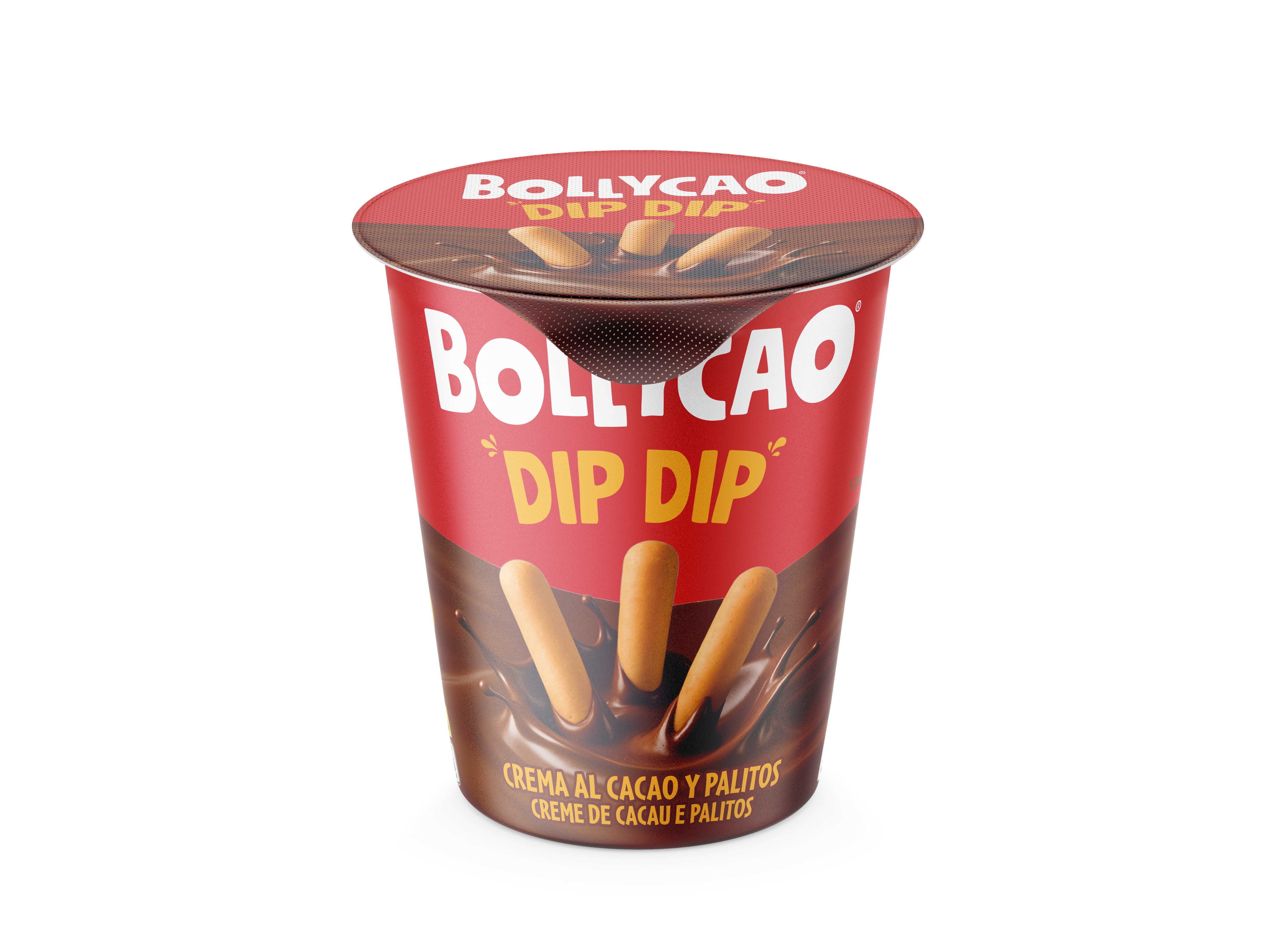 PALITOS COM CRME BOLLYCAO DIP DIP COM CHOCOLATE 50G image number 0