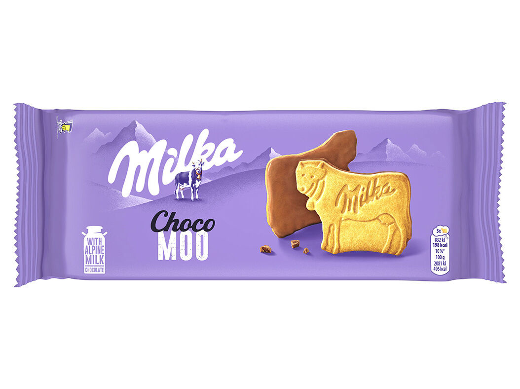 BOLACHAS COBERTAS MILKA MOO 120 G image number 0