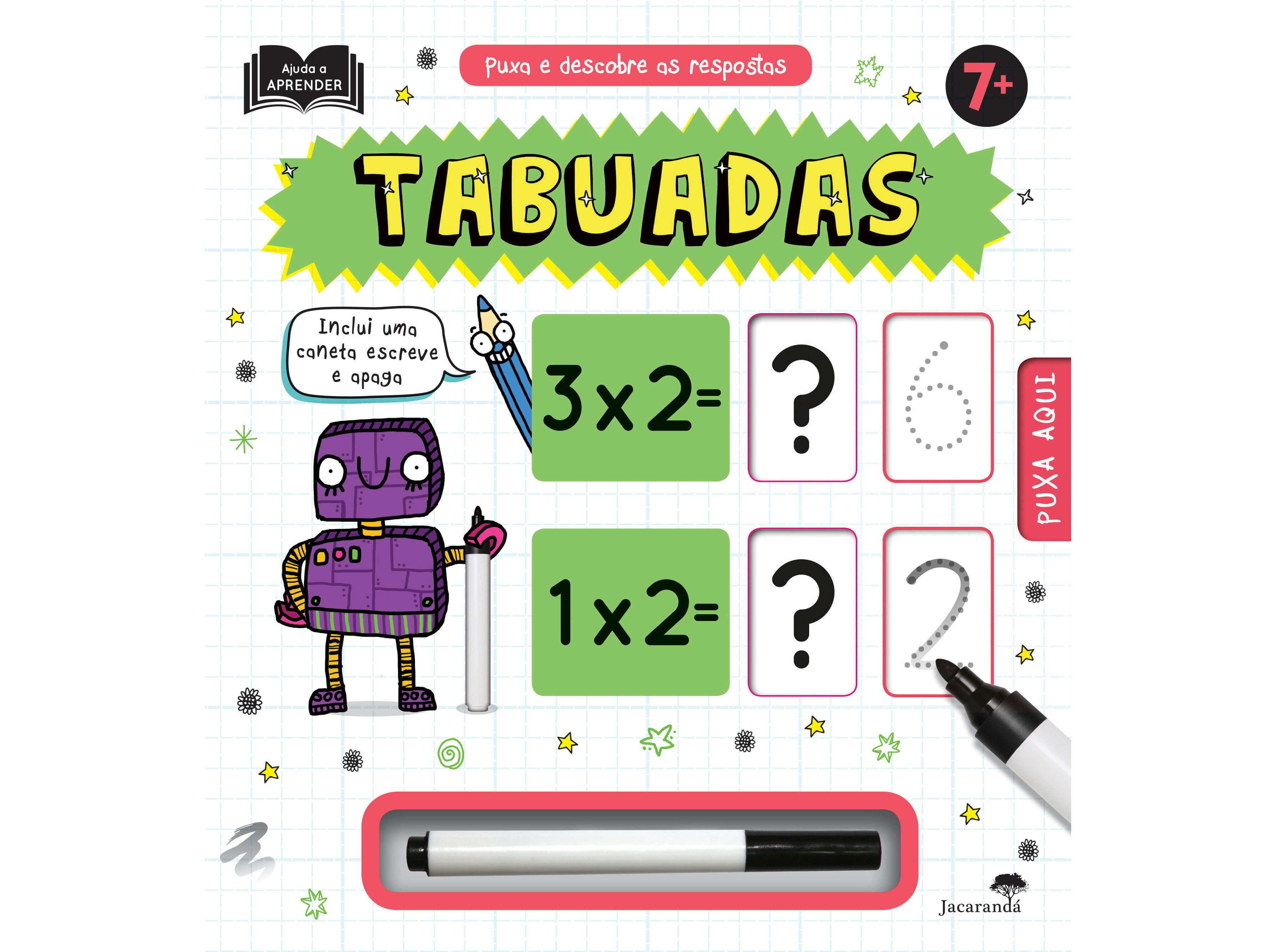 LIVRO TABUADAS PUXA DESCOBRE RESPOSTAS image number 1