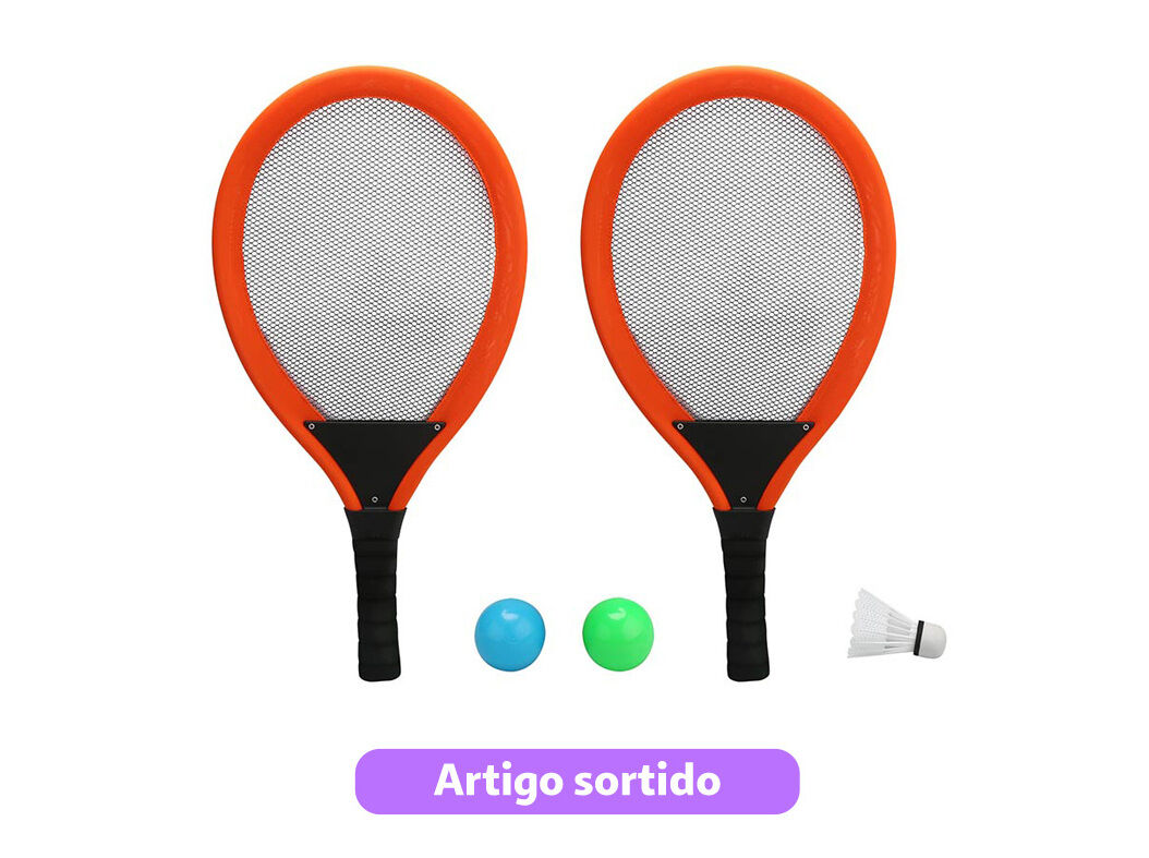 JOGO DE TENIS ONE TWO FUN CORES SORTIDAS