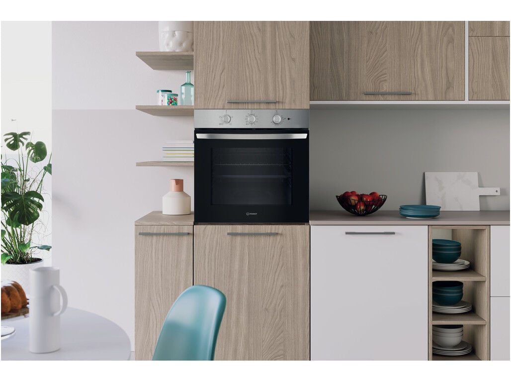 FORNO MULTIFUN&Ccedil;&Otilde;ES INDESIT IO 232H X INOX A 71L HIDROL&Iacute;TICO image number 4