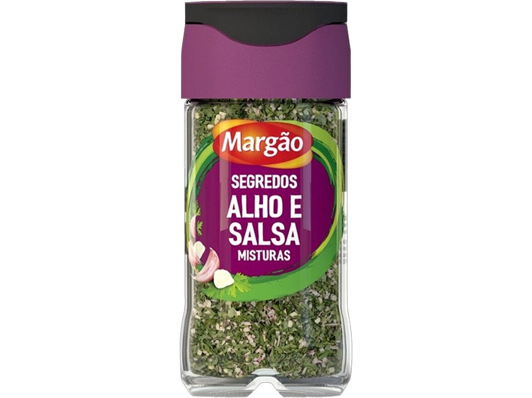 MISTURA ESPECIARIAS MARG&Atilde;O SEGREDOS ALHO E SALSA FRASCO43G image number 0