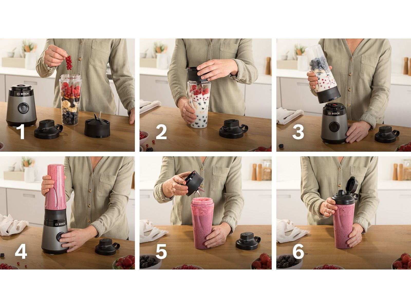 LIQUIDIFICADOR BOSCH MMB2111S VITAPOWER 450W image number 2