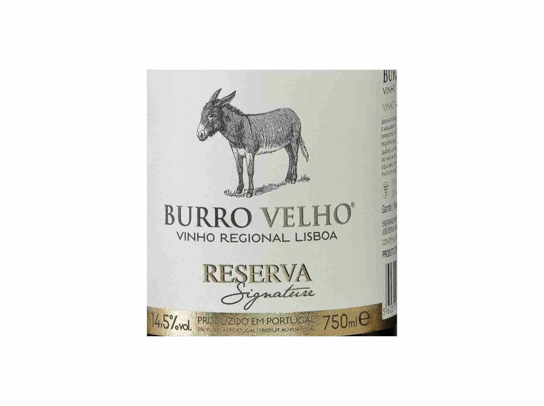 VINHO TINTO BURRO VELHO RESERVA SIGNATURE 0.75L image number 1