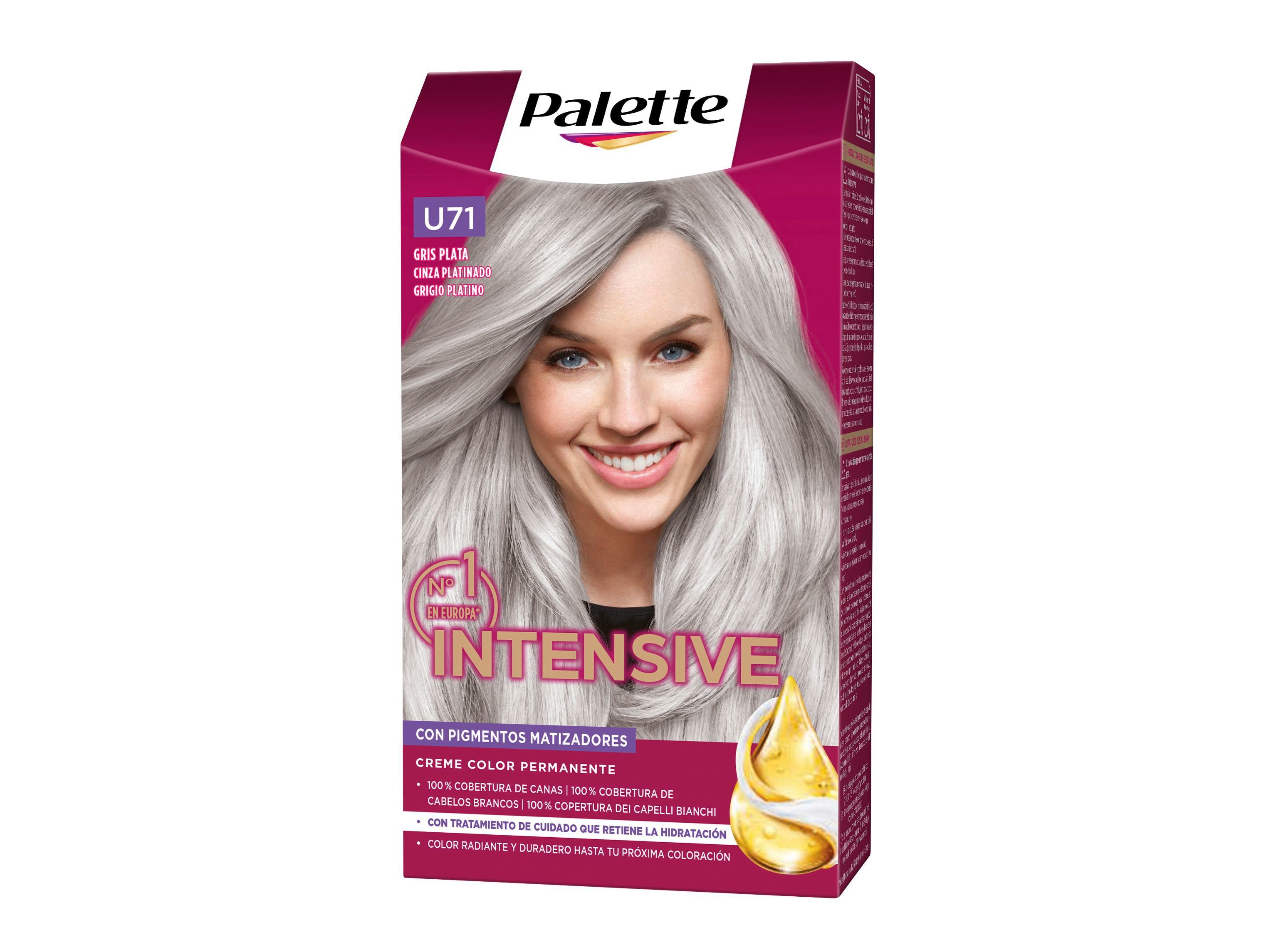 COLORA&Ccedil;&Atilde;O PALETTE CINZA PLATINADO U71