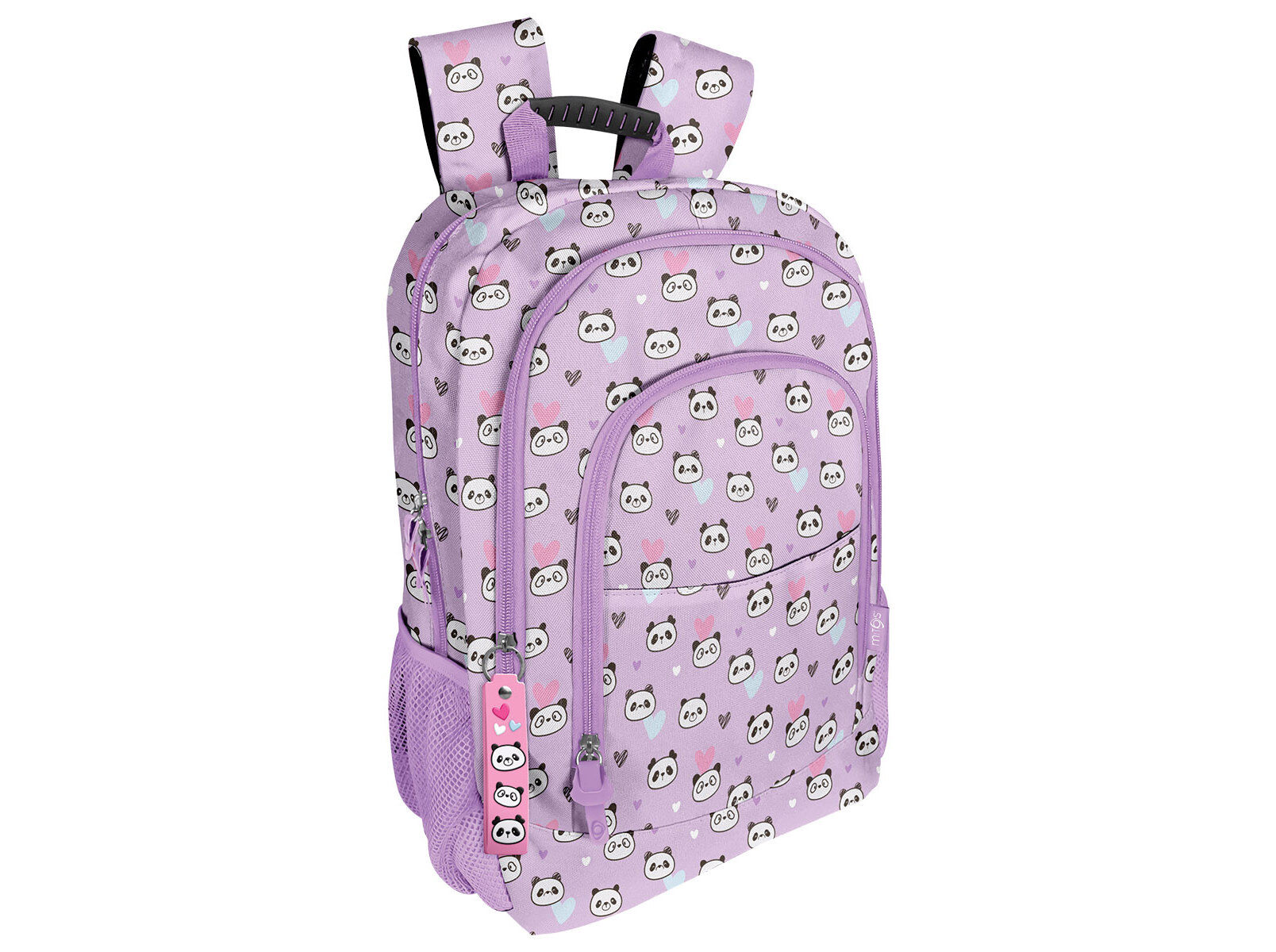 MOCHILA GRANDE MITOS PANDA 3 FECHOS 29X43X13CM image number 1