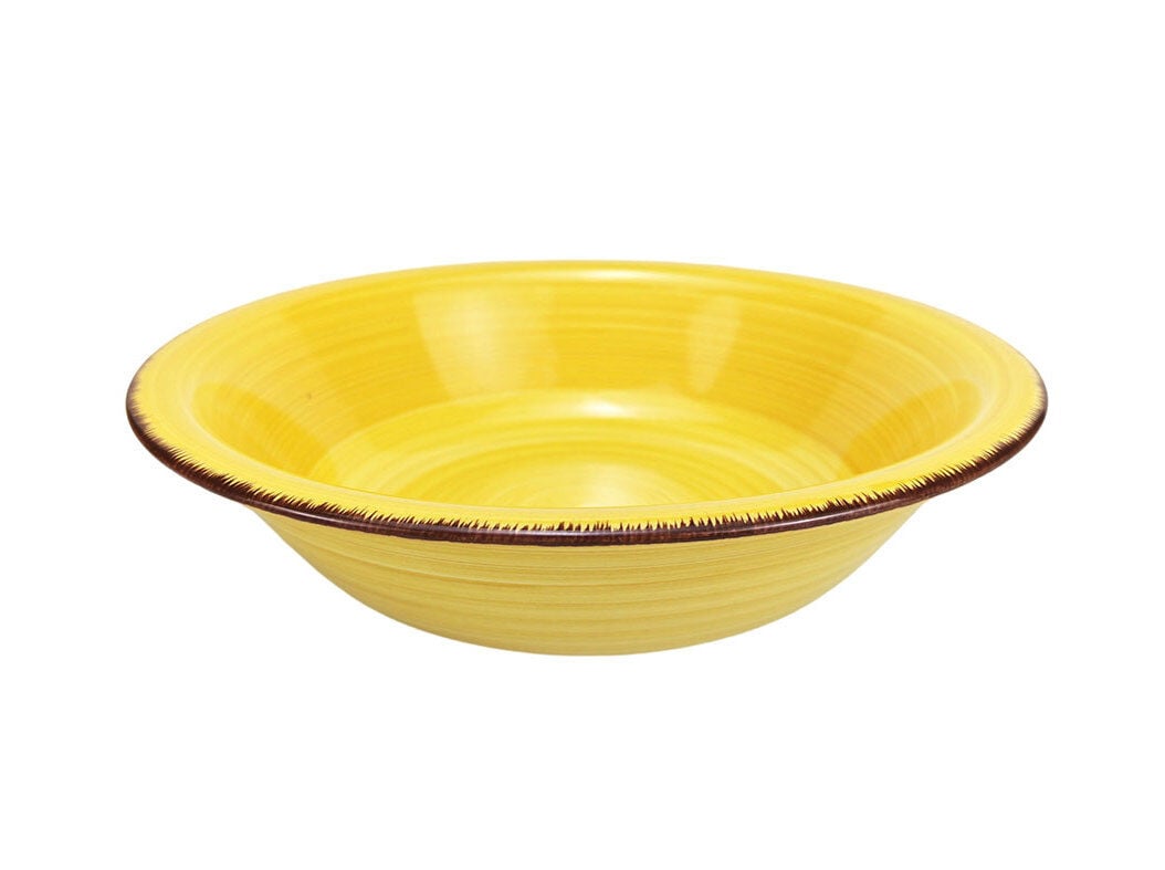 SALADEIRA GR&Eacute;S ACTUEL AMARELO &Oslash;23.2CM