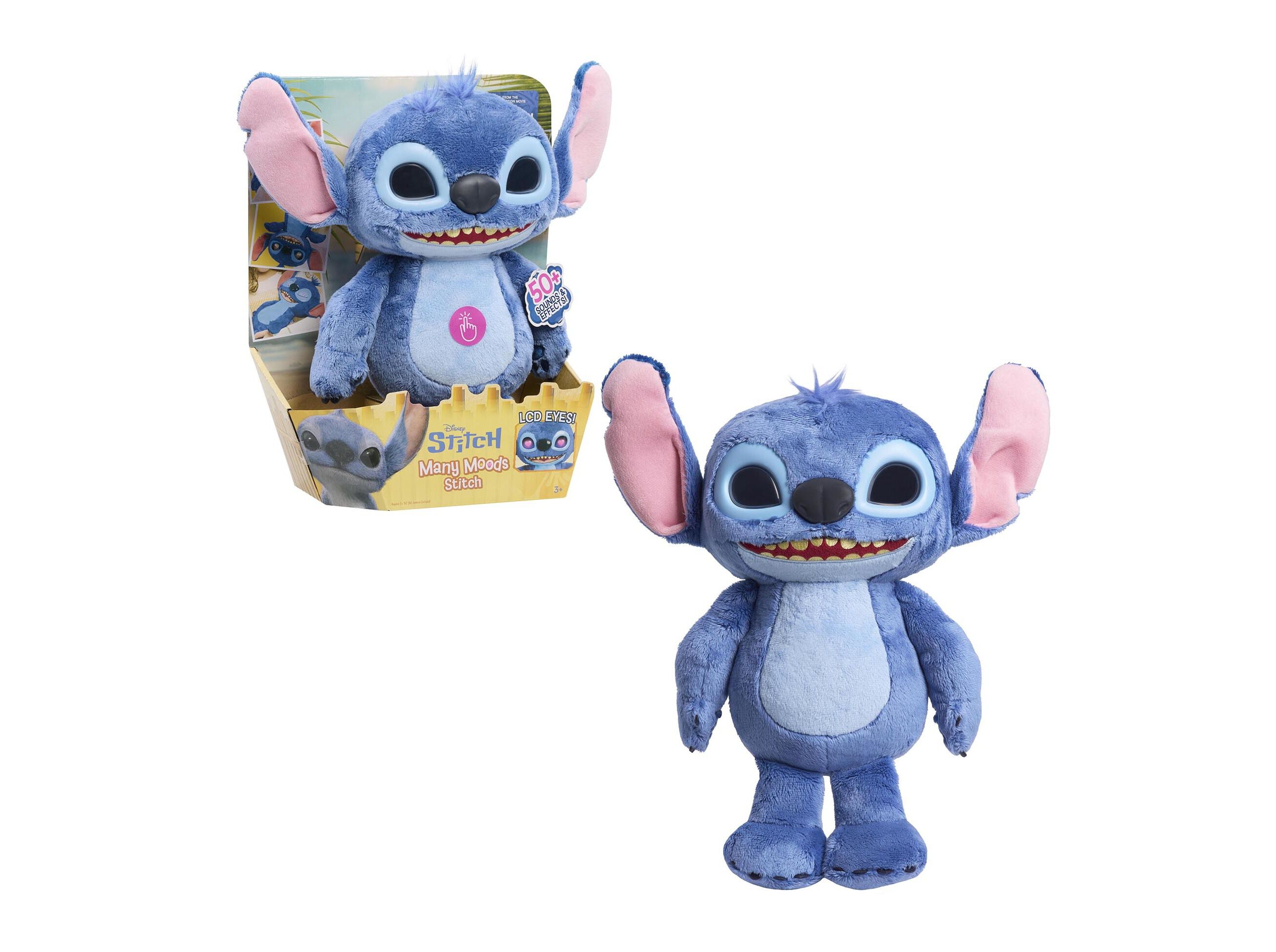 PELUCHE STITCH OLHOS M&Aacute;GICOS image number 1