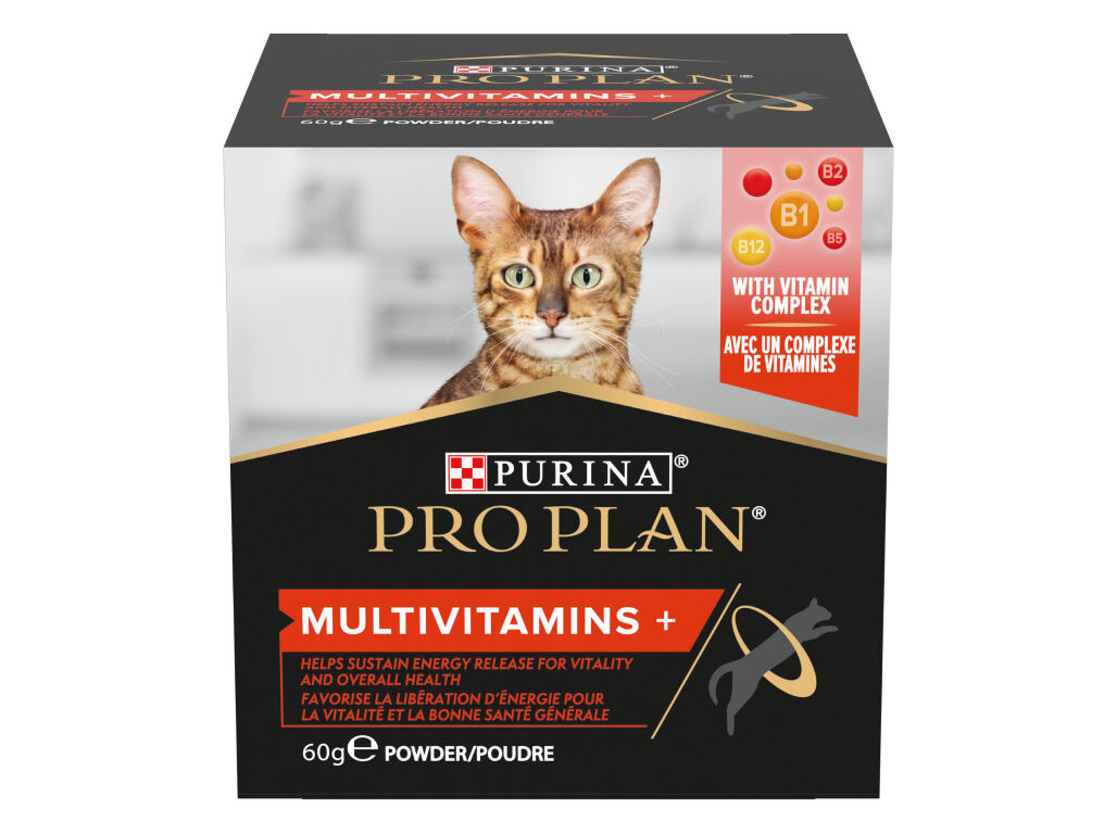 SUPLEMENTO PARA GATO PRO PLAN MULTIVITAMINAS 60G