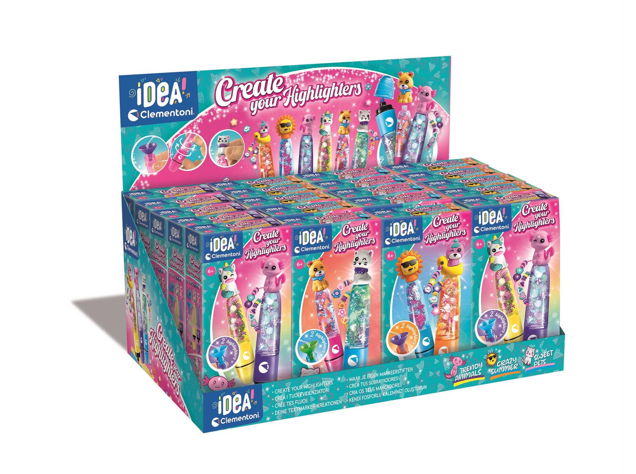 IDEA CLEMENTONI HIGHLIGHTER LAB MODELOS SORTIDOS image number 2