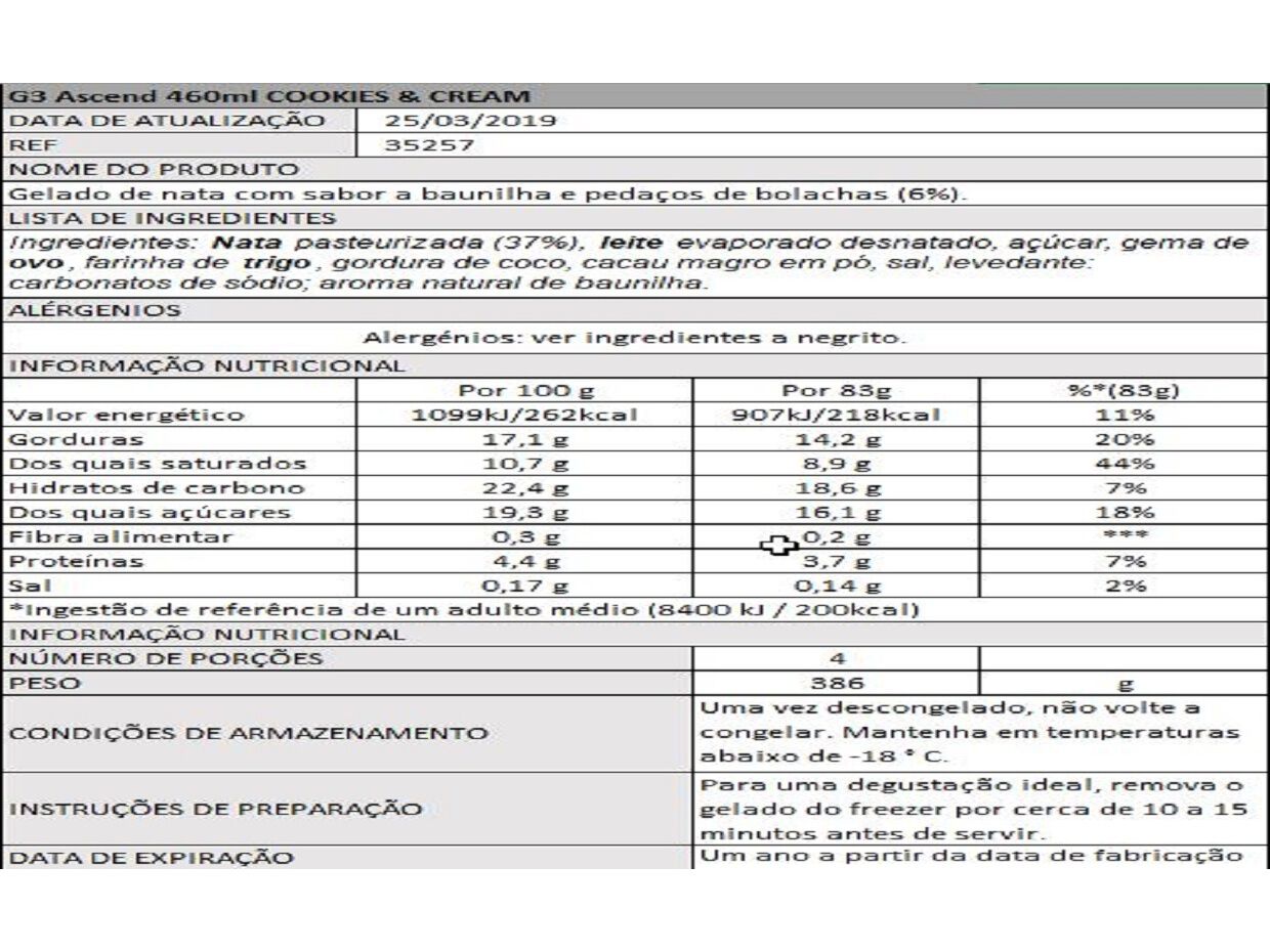 GELADO H&Auml;AGEN-DAZS COOKIES & CREAM 460ML image number 1