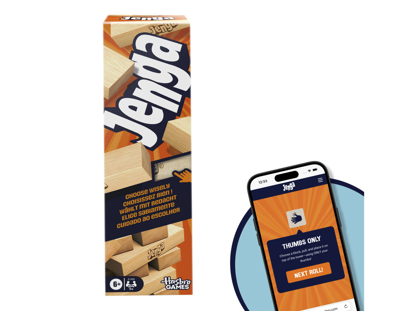 JOGO HASBRO JENGA image number 2
