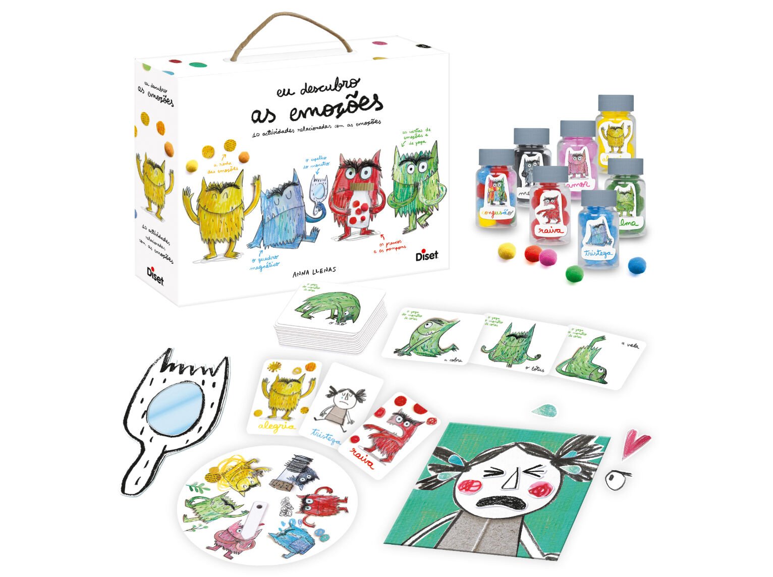 MONSTRO DAS CORES O JOGO DAS EMO&Ccedil;&Otilde;ES DISET image number 1