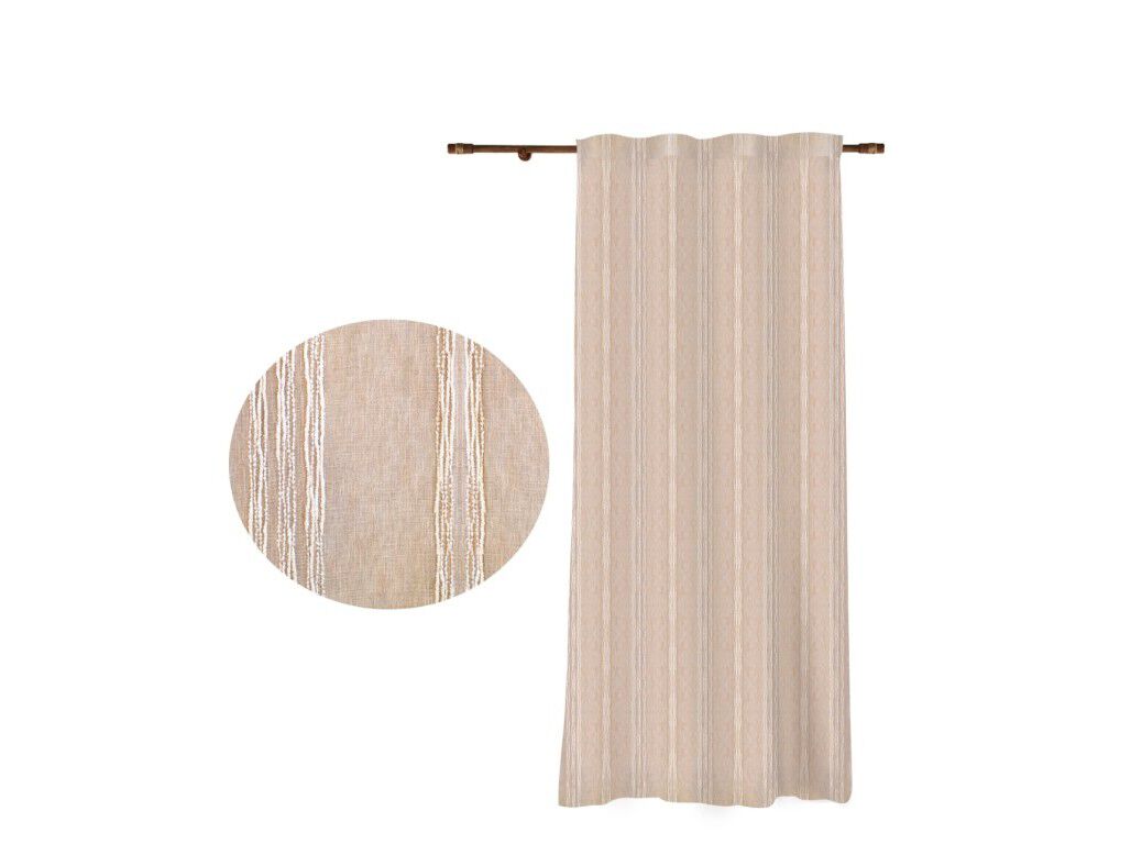 CORTINADO FIFI BEGE 140X240CM
